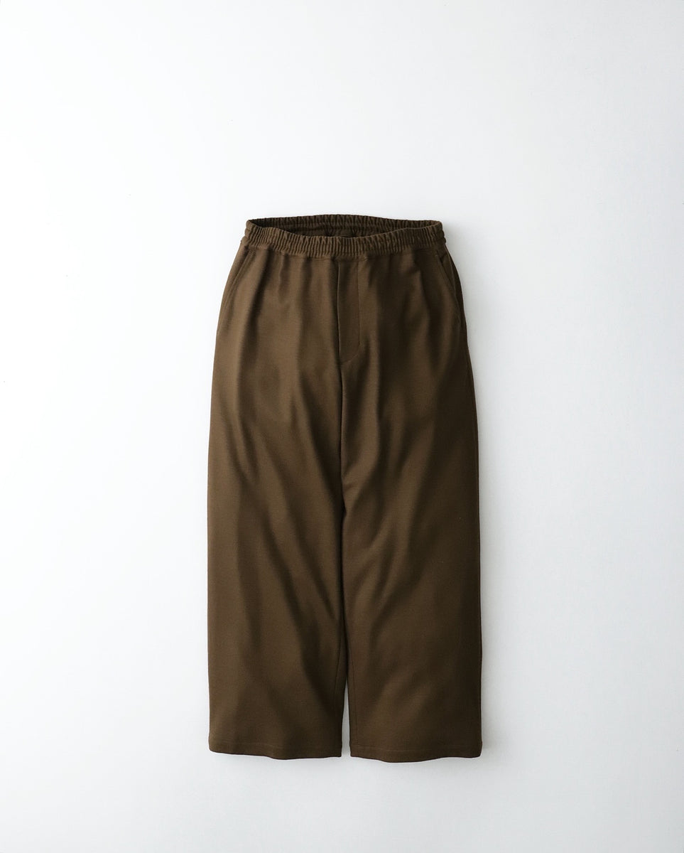 Graphpaper WOOL SMOOTH FLANNEL EASY WIDE PANTS – NCNR ONLINE STORE