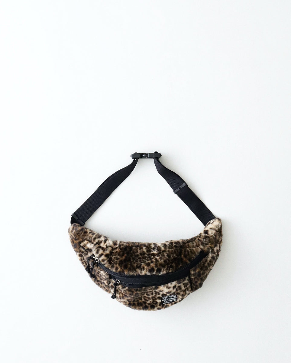 WACKO MARIA SPEAK EASY / LEOPARD FAUX FUR WAIST BAG – NCNR WEB STORE