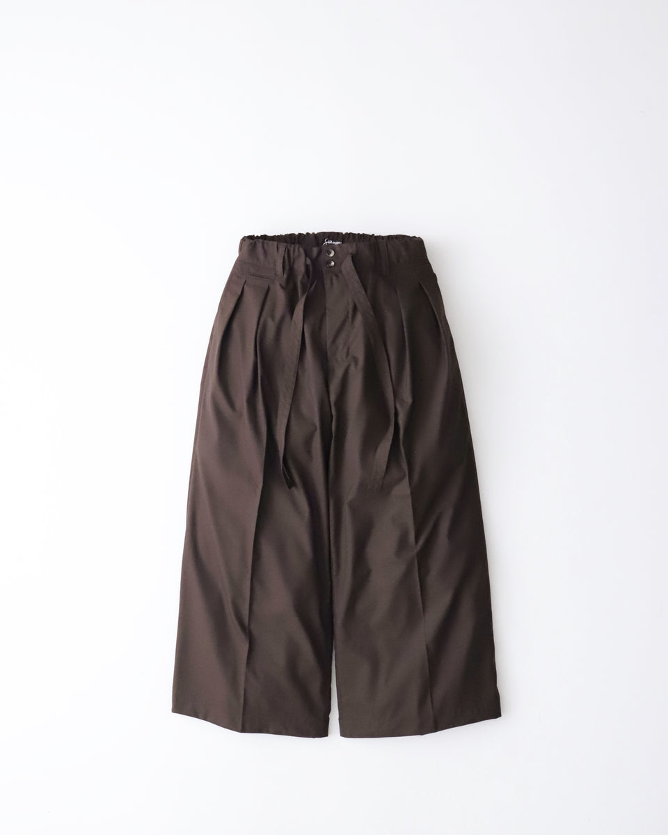 Sillage HAKAMA PANTS BROWN – NCNR WEB STORE