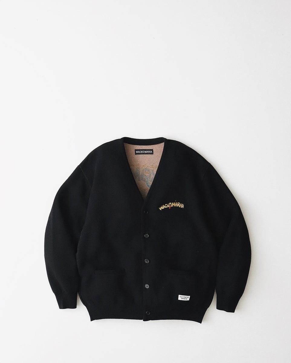 WACKO MARIA TIM LEHI / JACQUARD KNIT CARDIGAN – NCNR ONLINE STORE