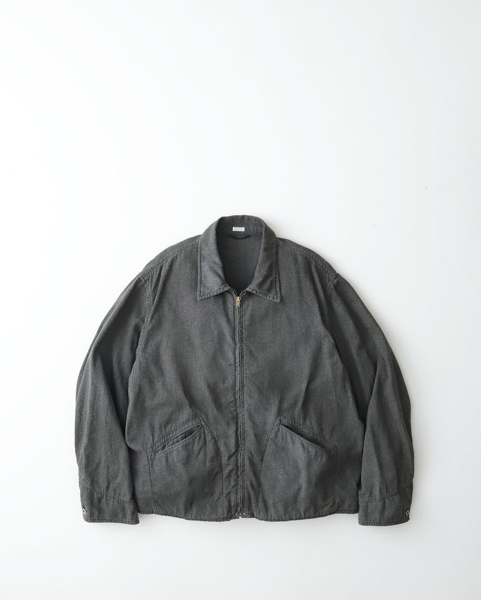 A.PRESSE VINTAGE BLACK CHAMBRAY SPORTS JACKET – NCNR WEB STORE