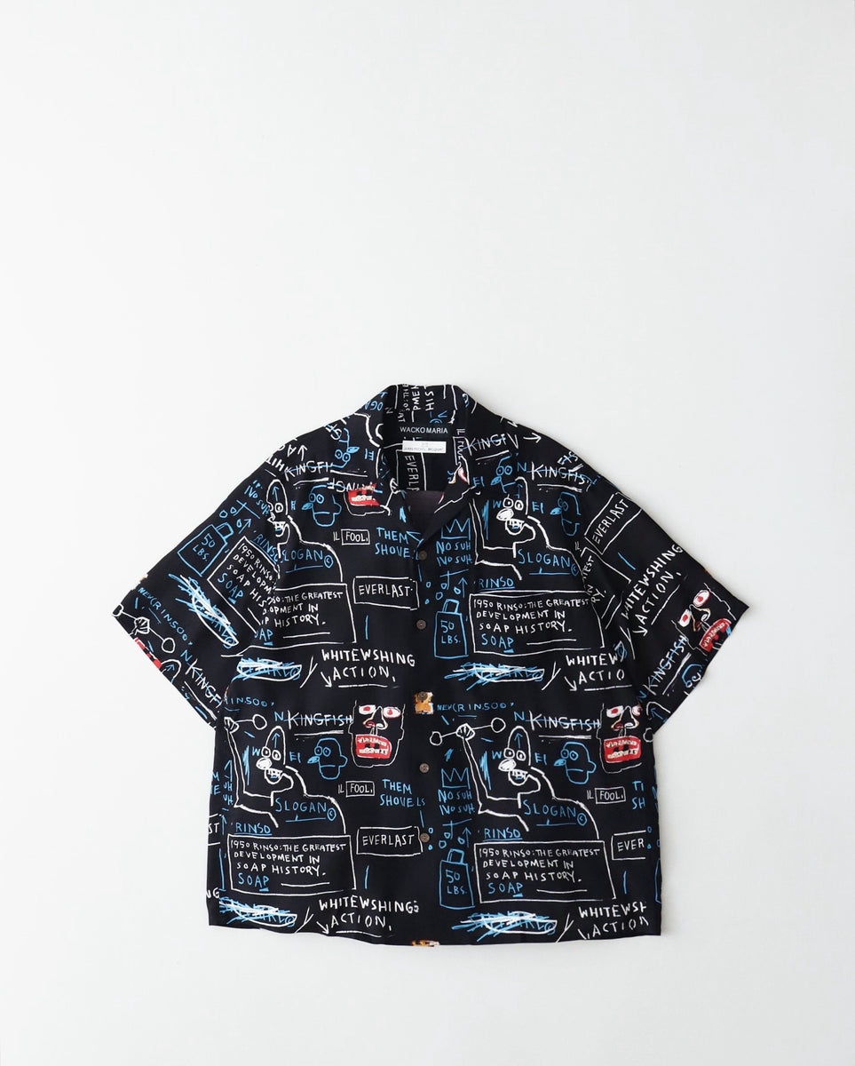 WACKO MARIA JEAN-MICHEL BASQUIAT / HAWAIIAN SHIRT – NCNR ONLINE STORE