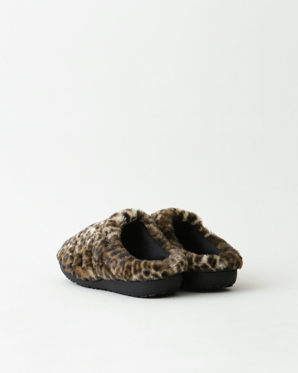 WACKO MARIA NANGA / SUBU / LEOPARD FUR AORORA WINTER SANDALS WACKO MARIA NANGA / SUBU / LEOPARD FUR AORORA WINTER SANDALS