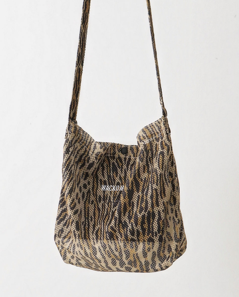 WACKO MARIA SPEAK EASY / LEOPARD MESH SHOULDER BAG – NCNR ONLINE STORE