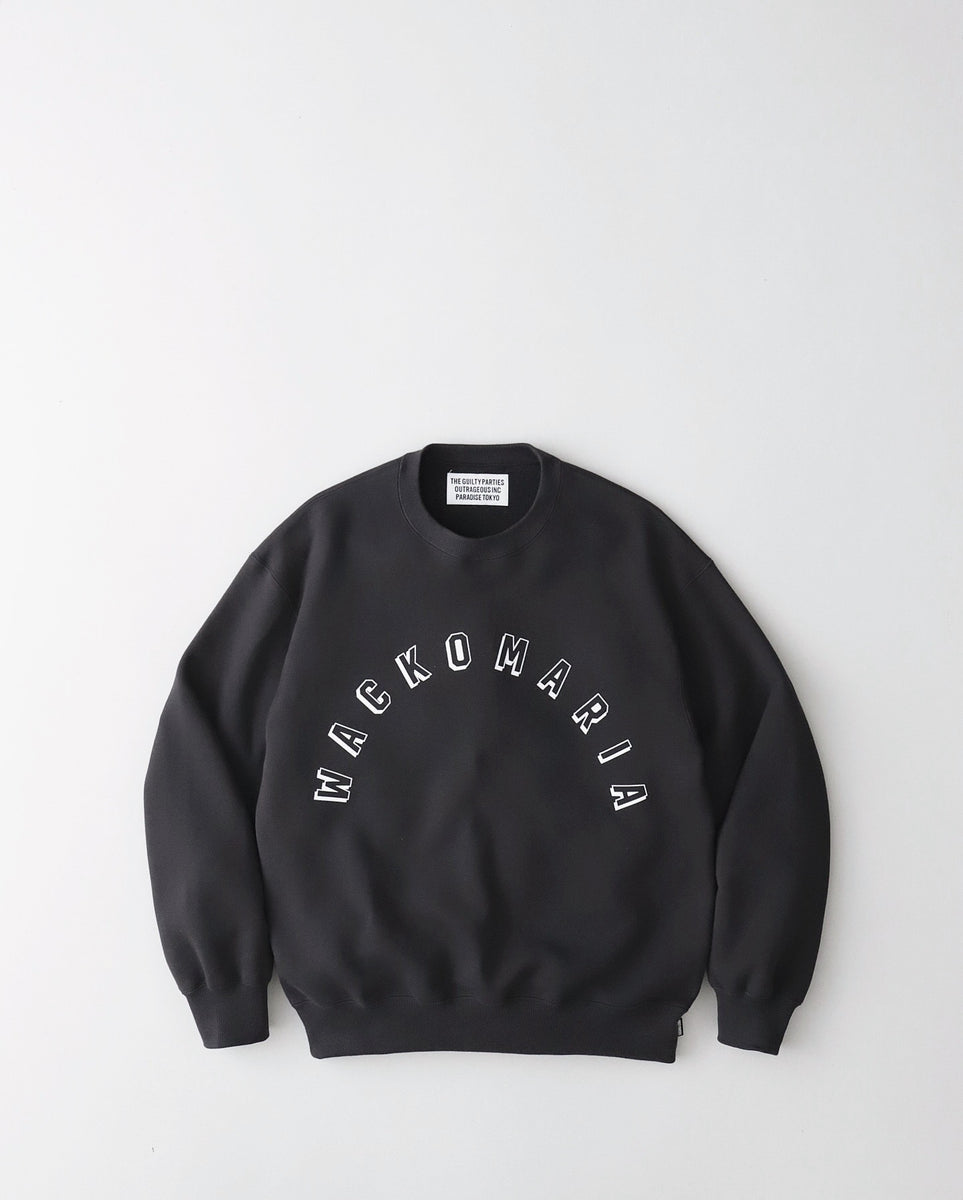 M【WACKOMARIA】MIDDLE SWEAT／新品タグ付／送料込 WACKO MARIA MIDDLE WEIGHT SWEAT SHIRT – NCNR ONLINE STORE