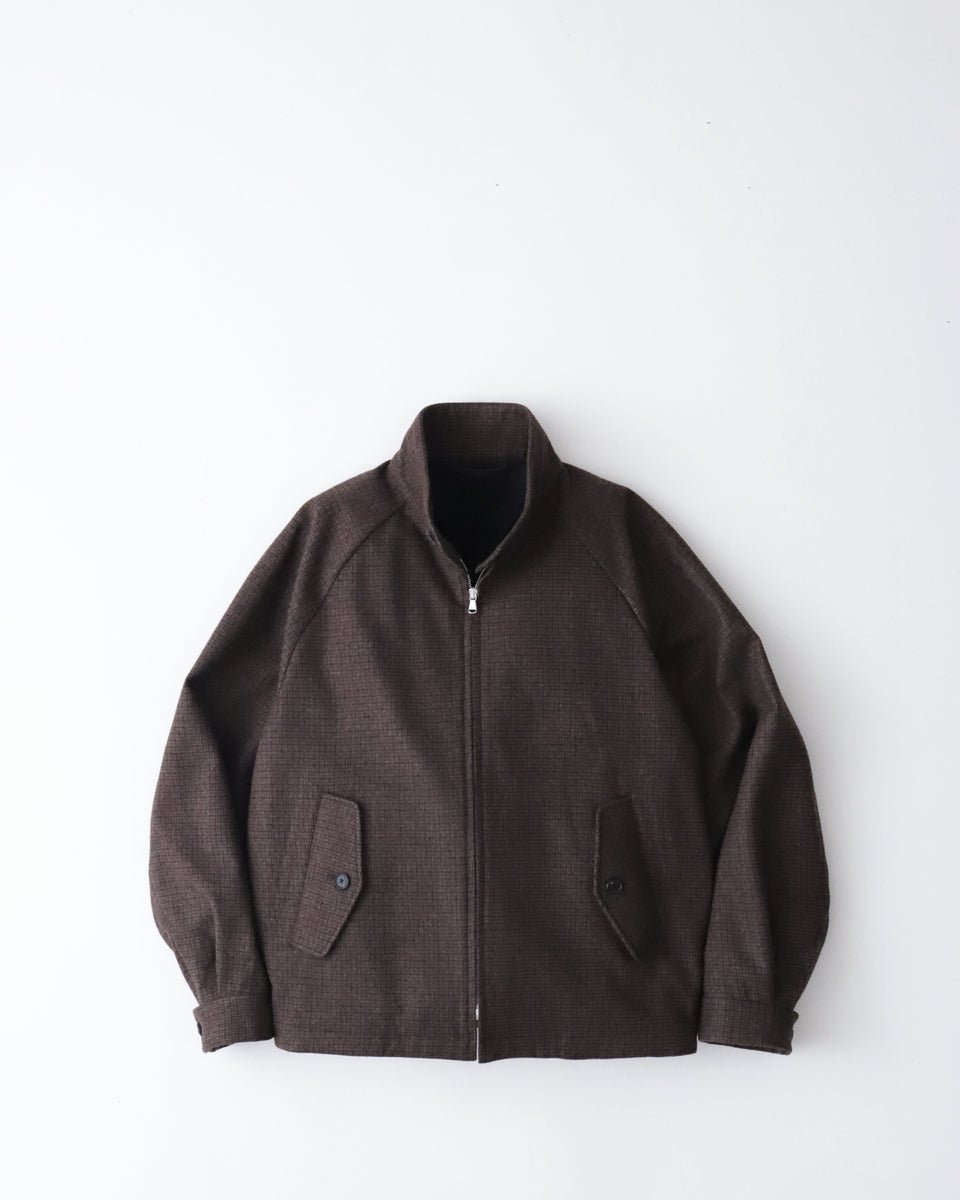 極美品　the clasik クラシック　ハリントンジャケット　foxtweed 極美品 the clasik クラシック ハリントンジャケット foxtweed