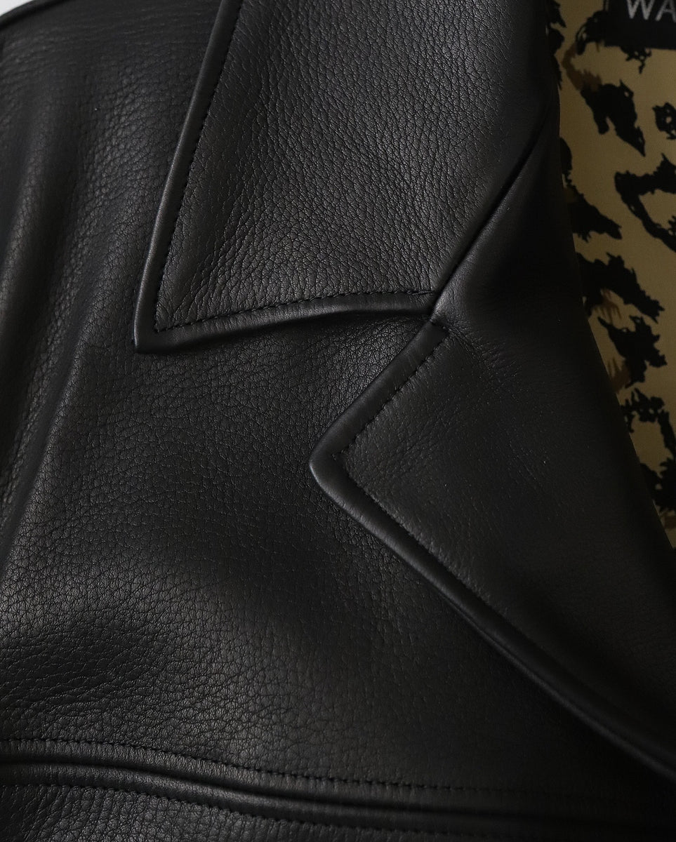 WACKO MARIA LEATHER CAR COAT – NCNR WEB STORE