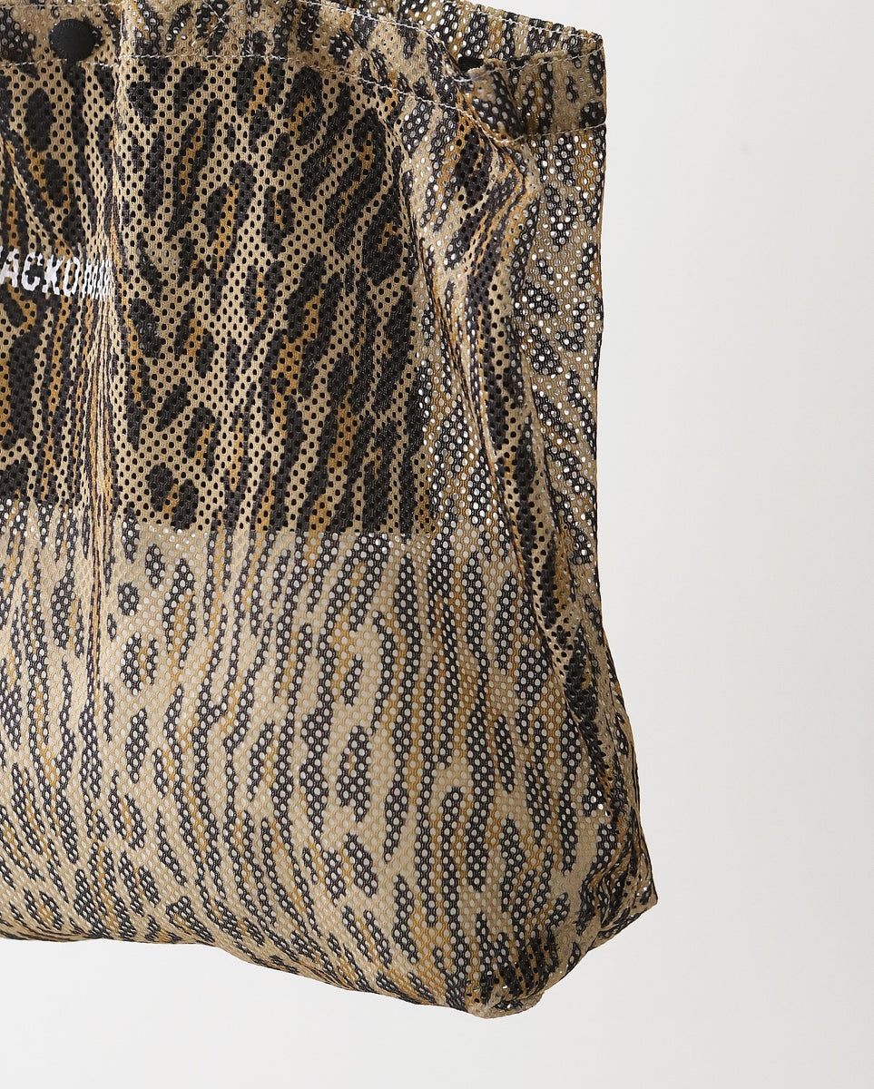 WACKO MARIA SPEAK EASY / LEOPARD MESH TOTE BAG – NCNR ONLINE STORE