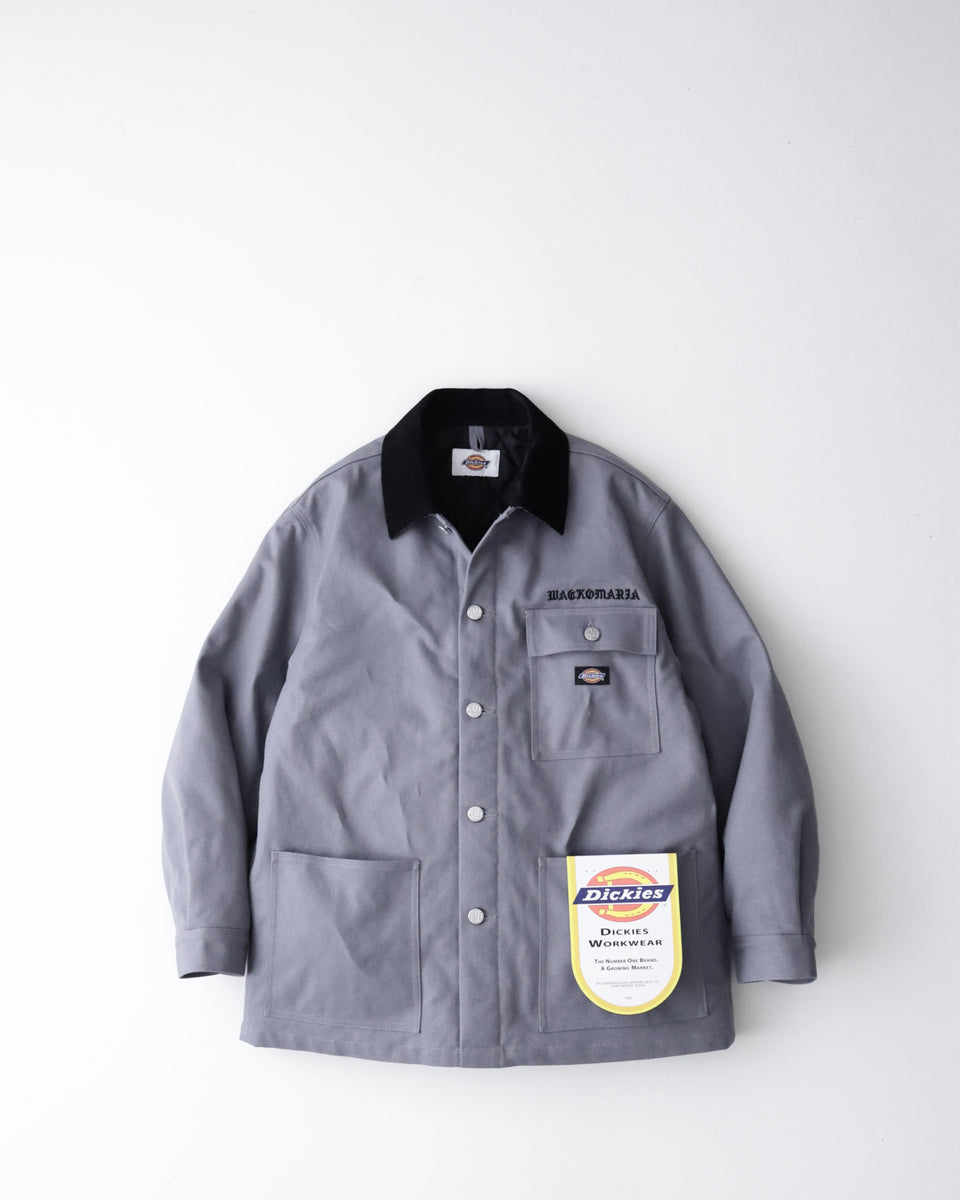 【美品】WACKO MARIA ✖︎ DICKIES / COVERALL WACKO MARIA/DICKIES / COVERALL（GRAY）［カバーオール-24秋冬