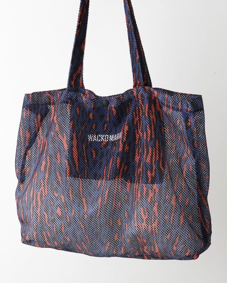 バッグ SPEAK EASY LEOPARD MESH SHOULDER BAG SPEAK EASY / LEOPARD MESH SHOULDER BAG【BEIGE】｜WACKO MARIA