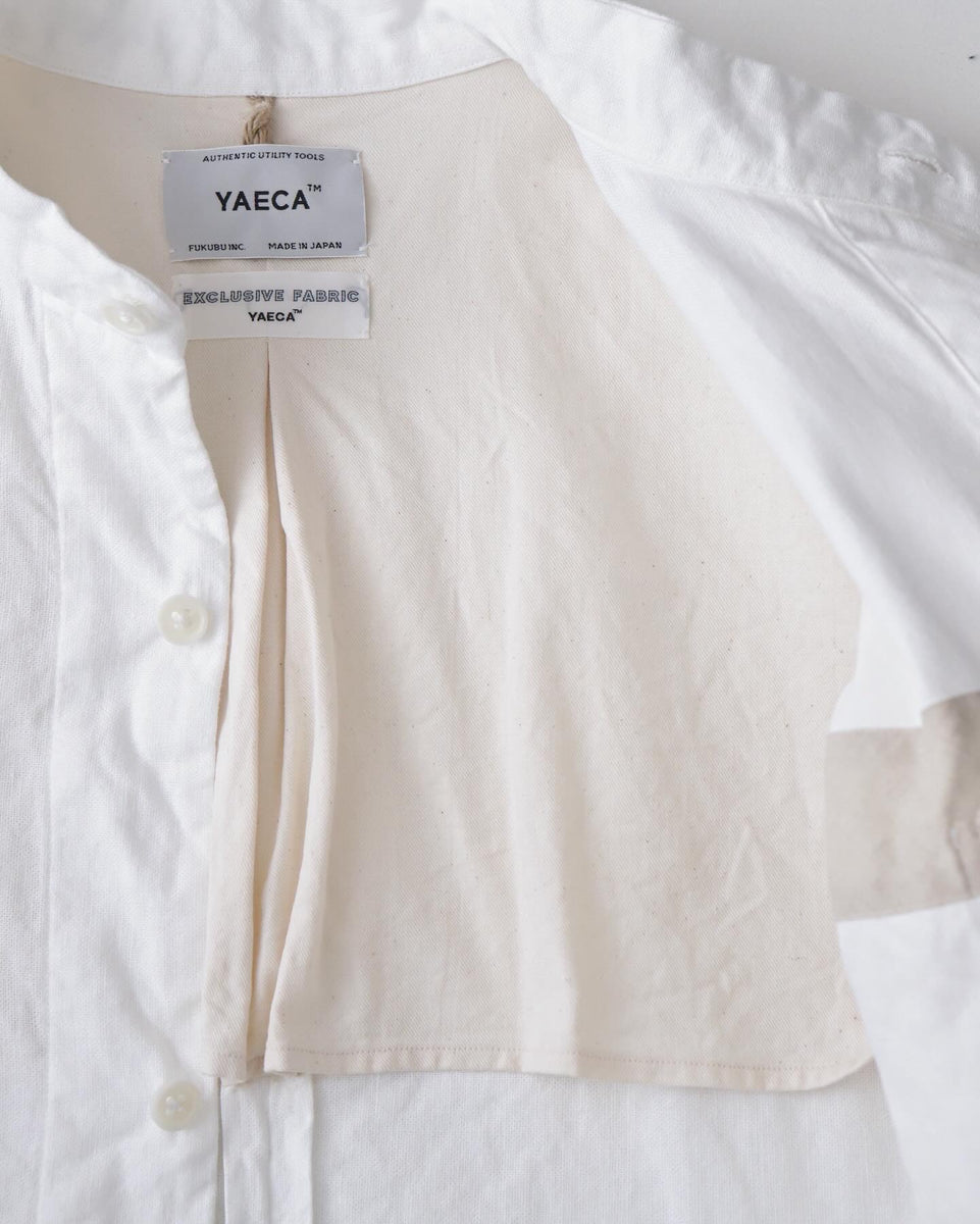 051161 YAECA スタンドカラープルオーバー L 12403 YAECA通販 ヤエカ取扱店 YAECA/スタンドカラープルオーバー lien