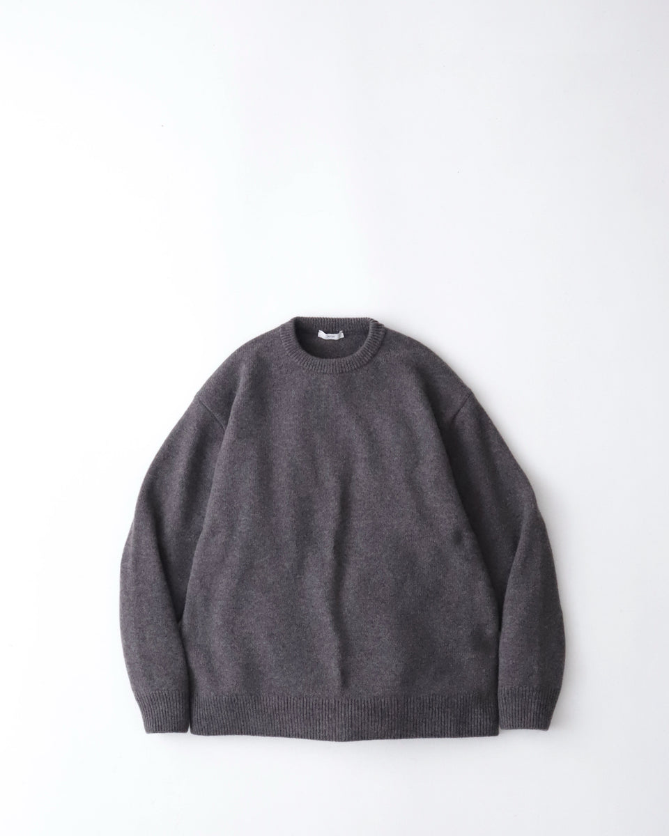 ATON COOMA LAMBS WOOL | ニットセーター ATON COOMA LAMBS WOOL CREWNECK SWEATER – NCNR WEB STORE