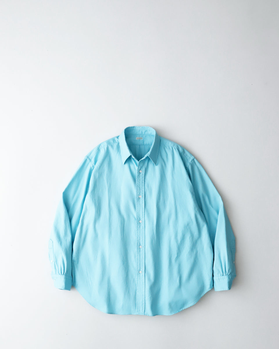 アプレッセ Twill Regular Collar Shirt 本日限り価格 A.PRESSE(アプレッセ) / Double Weave Twill Regular Collar Shirt