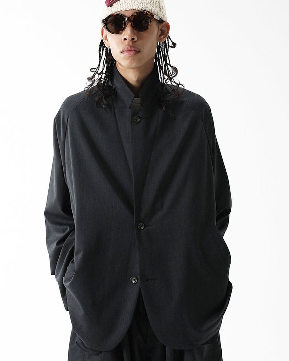 Sillage VESTE TWO BUTTON TWILL ANTHRACITE