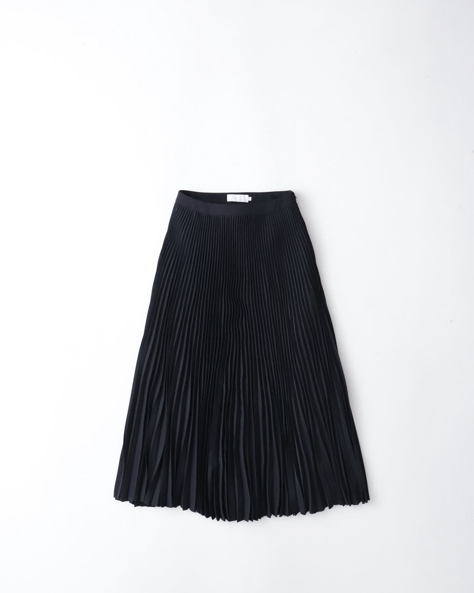 【美品】Graphpaper Satin Pleats Skirt size00 Graphpaper Satin Pleats Skirt – Chum!