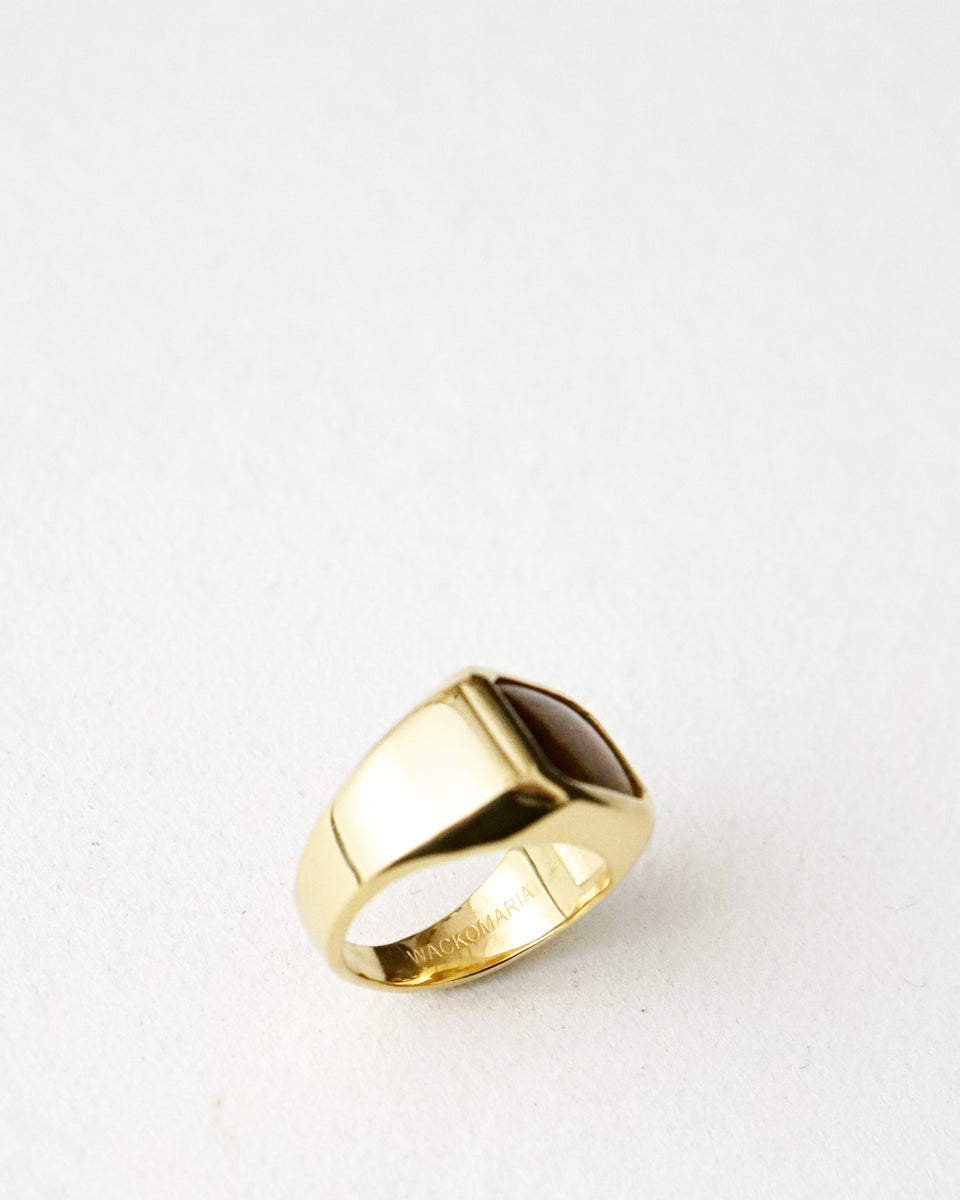 【国内買付】WACKOMARIA TIGER'S EYE TYPE-4 シグネットリング WACKO MARIA TIGER'S EYE SIGNET RING – NCNR WEB STORE