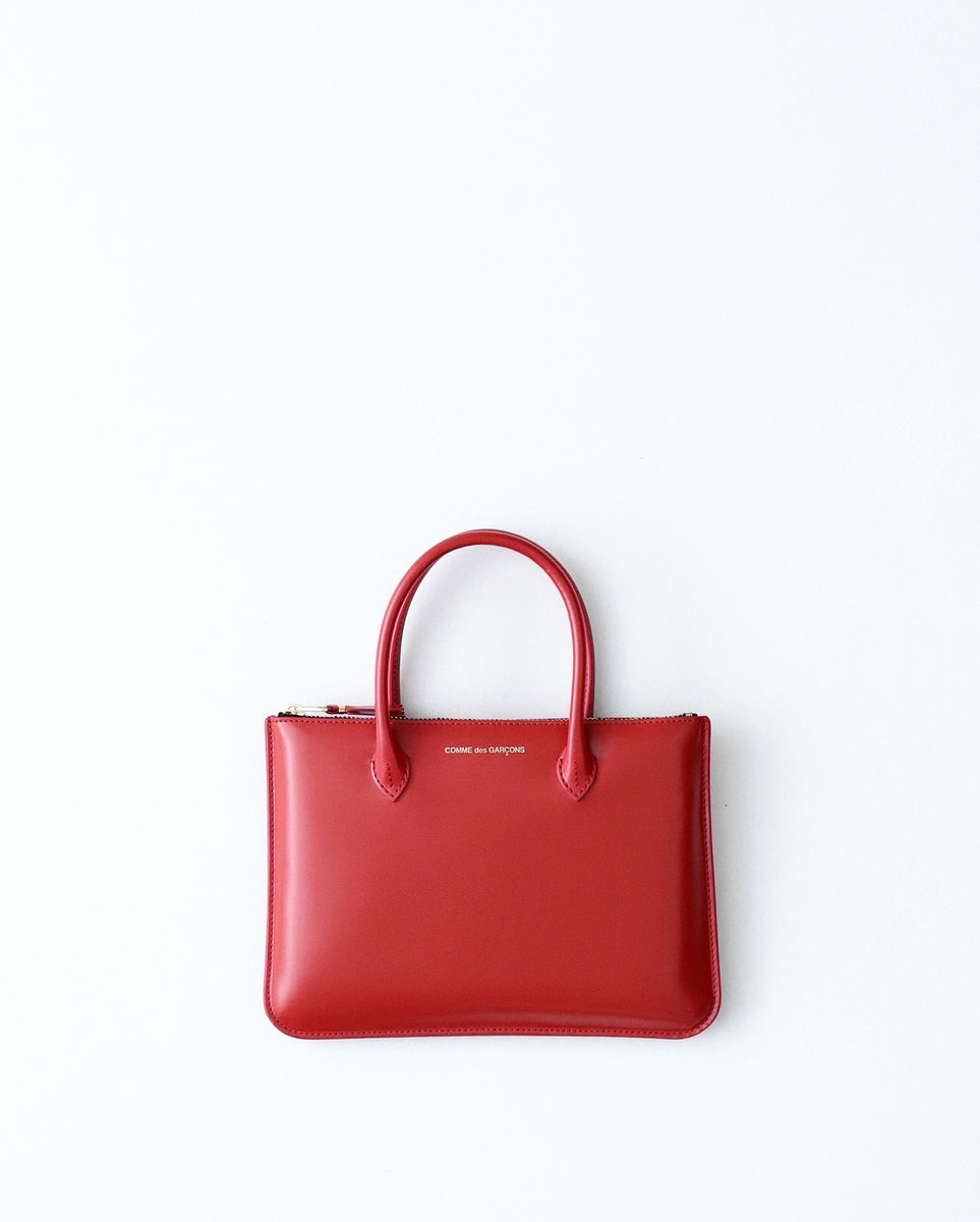 Wallet COMME des GARCONS ZIP LARGE POUCH WITH HANDLE – NCNR WEB STORE