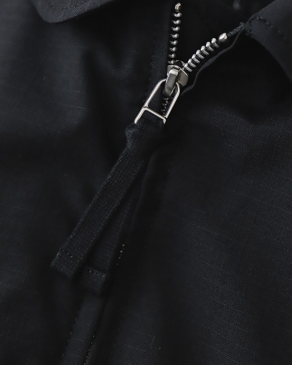 COMME des GARCONS HOMME POLYESTER WOOL RIPSTOP BLOUSON – NCNR