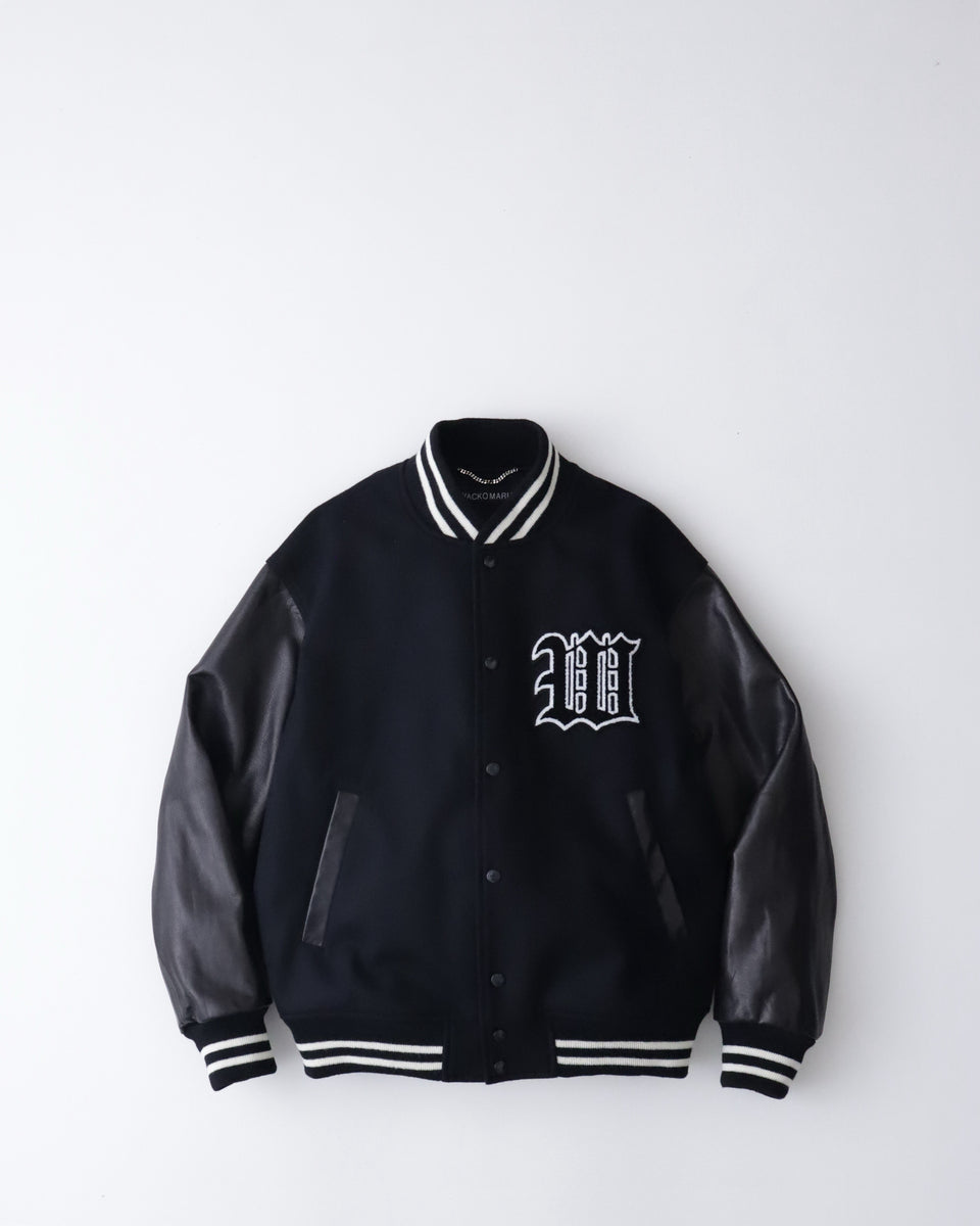 WACKO MARIA LEATHER VARSITY JACKET – NCNR WEB STORE