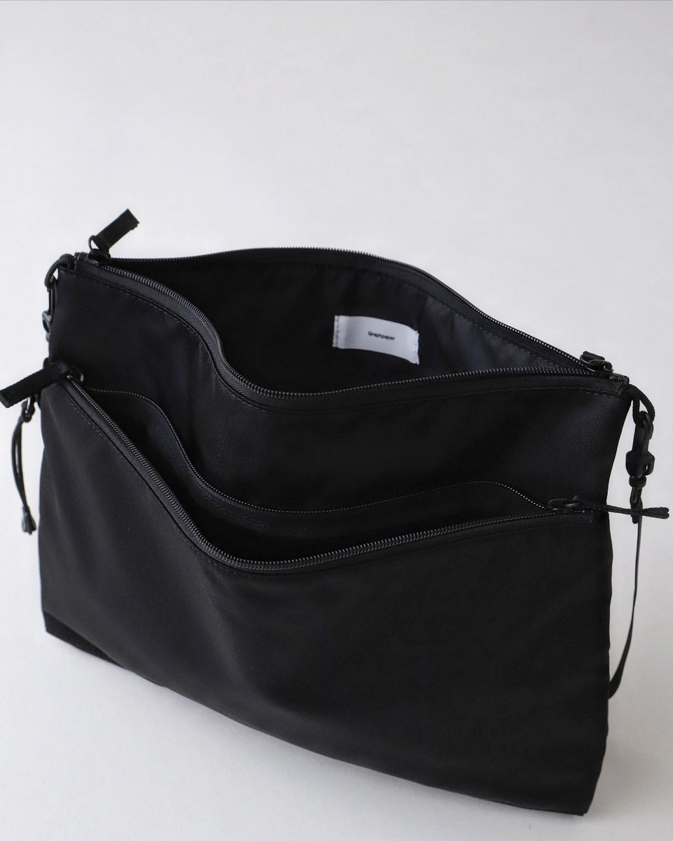 【Graphpaper グラフペーパー】NylonTwill Sacoch Graphpaper NYLON TWILL SACOCHE_L – NCNR WEB STORE