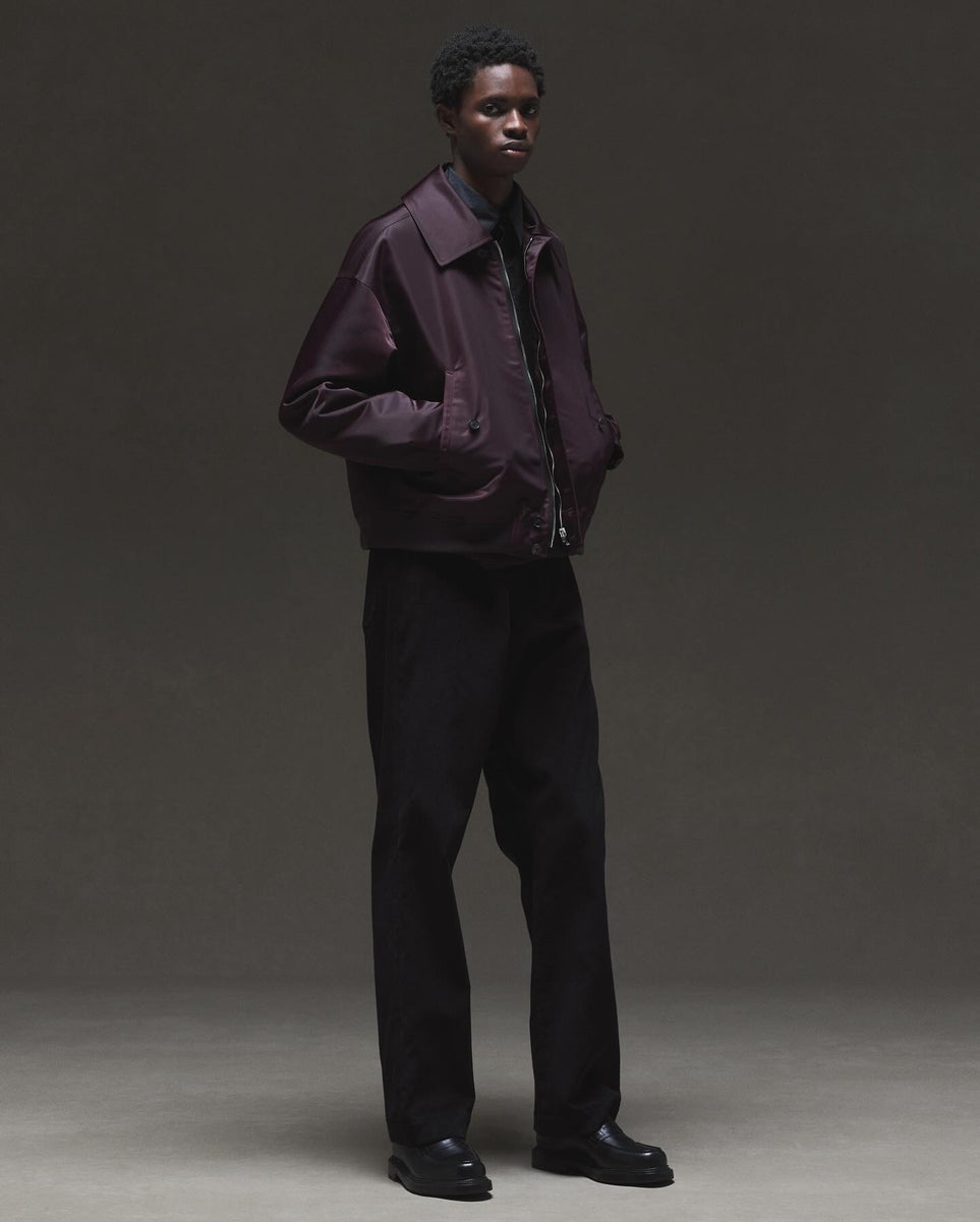 美品 THE CLASIK ハリントンジャケット ボルドー Lサイズ The CLASIK RIB HARRINGTON – NCNR ONLINE STORE