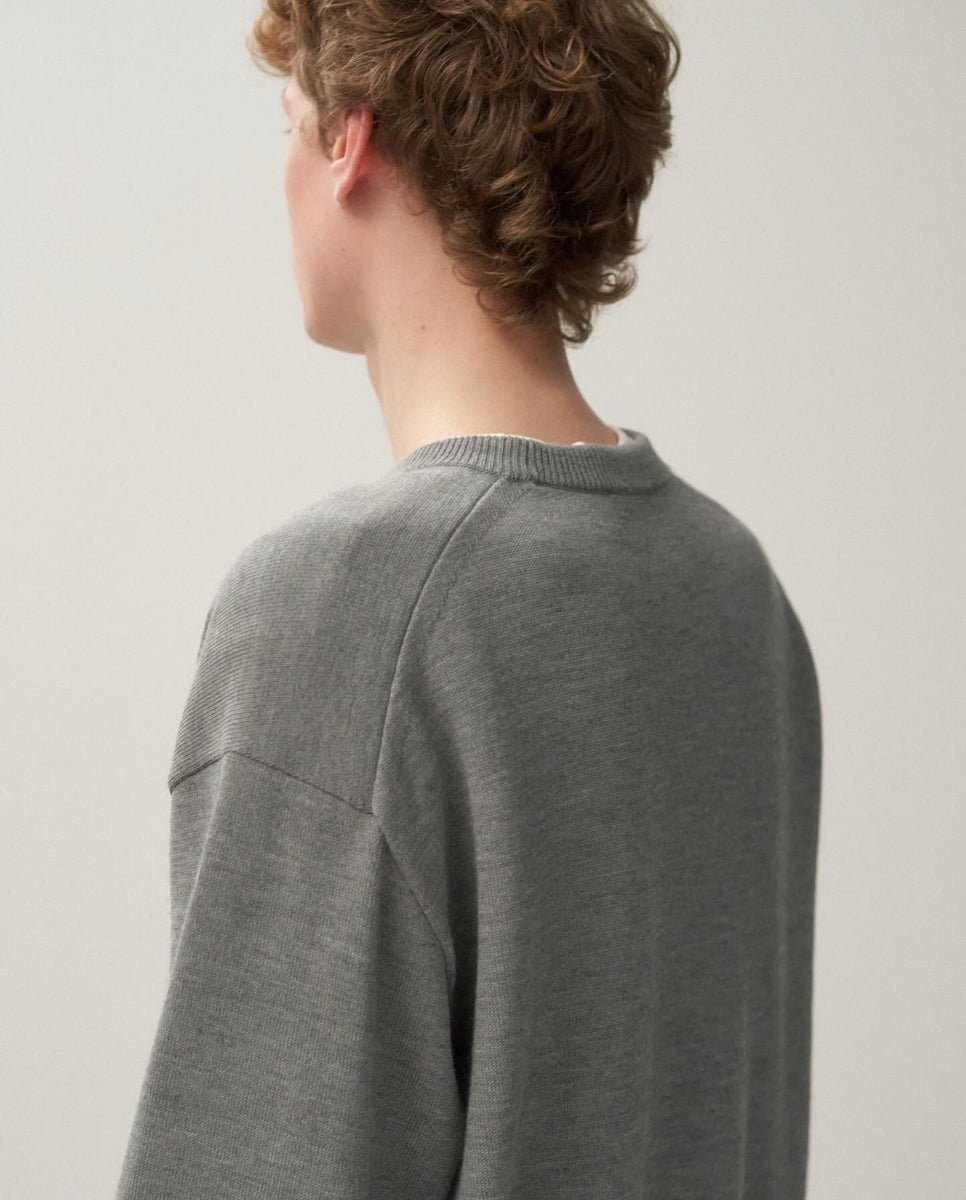 ATON WOOL WASHI CREWNECK SWEATER – NCNR WEB STORE