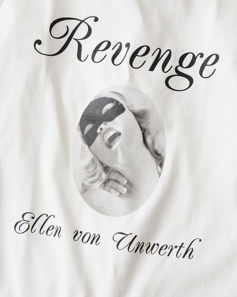 WACKO MARIA ELLEN VON UNWERTH / WASHED HEAVY WEIGHT T-SHIRT