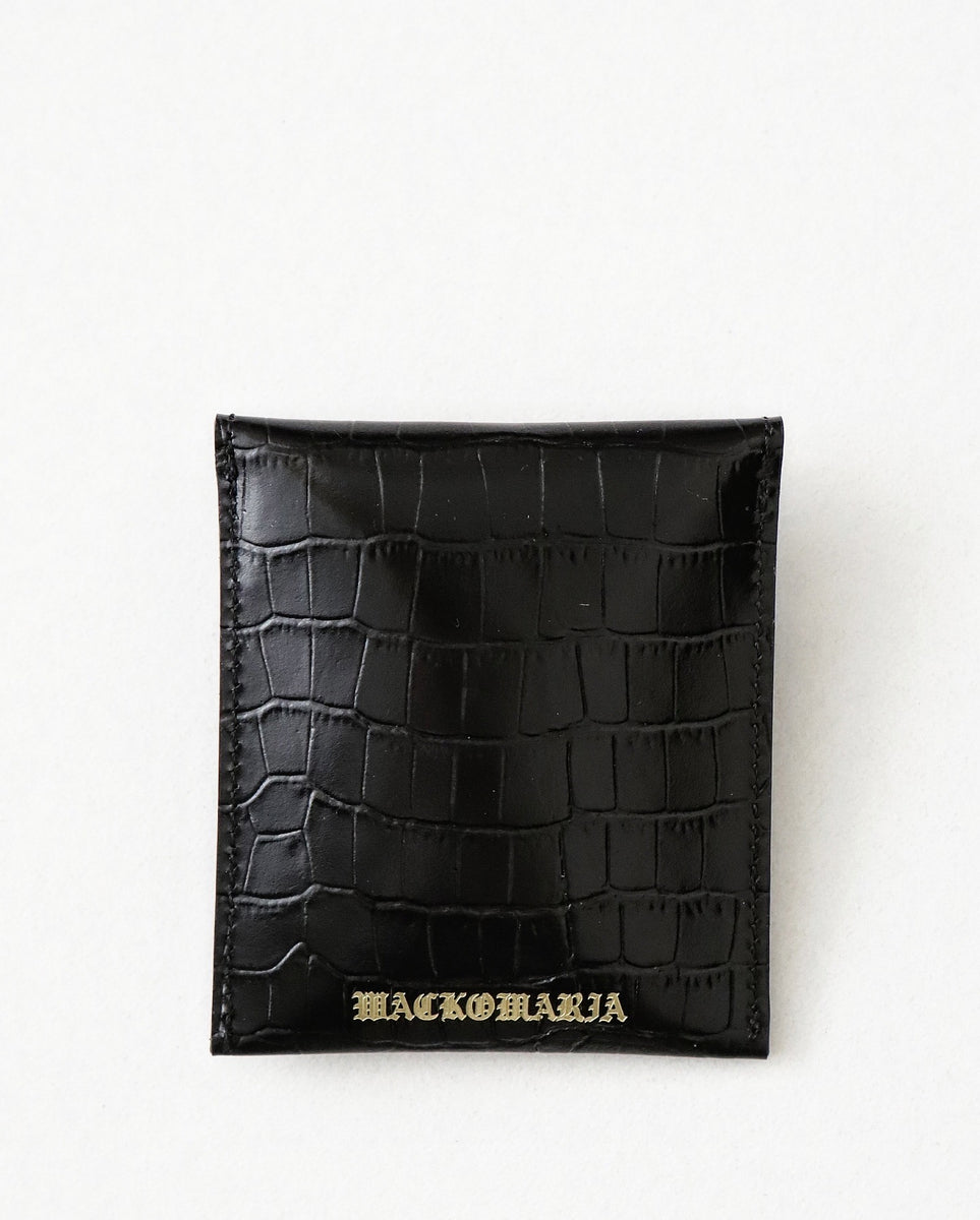 激レア♡ WACKO MARIA ワコマリア クロコ型押し ケース WACKO MARIA EMBOSSED LETAHER PORTABLE ASHTRAY – NCNR WEB STORE