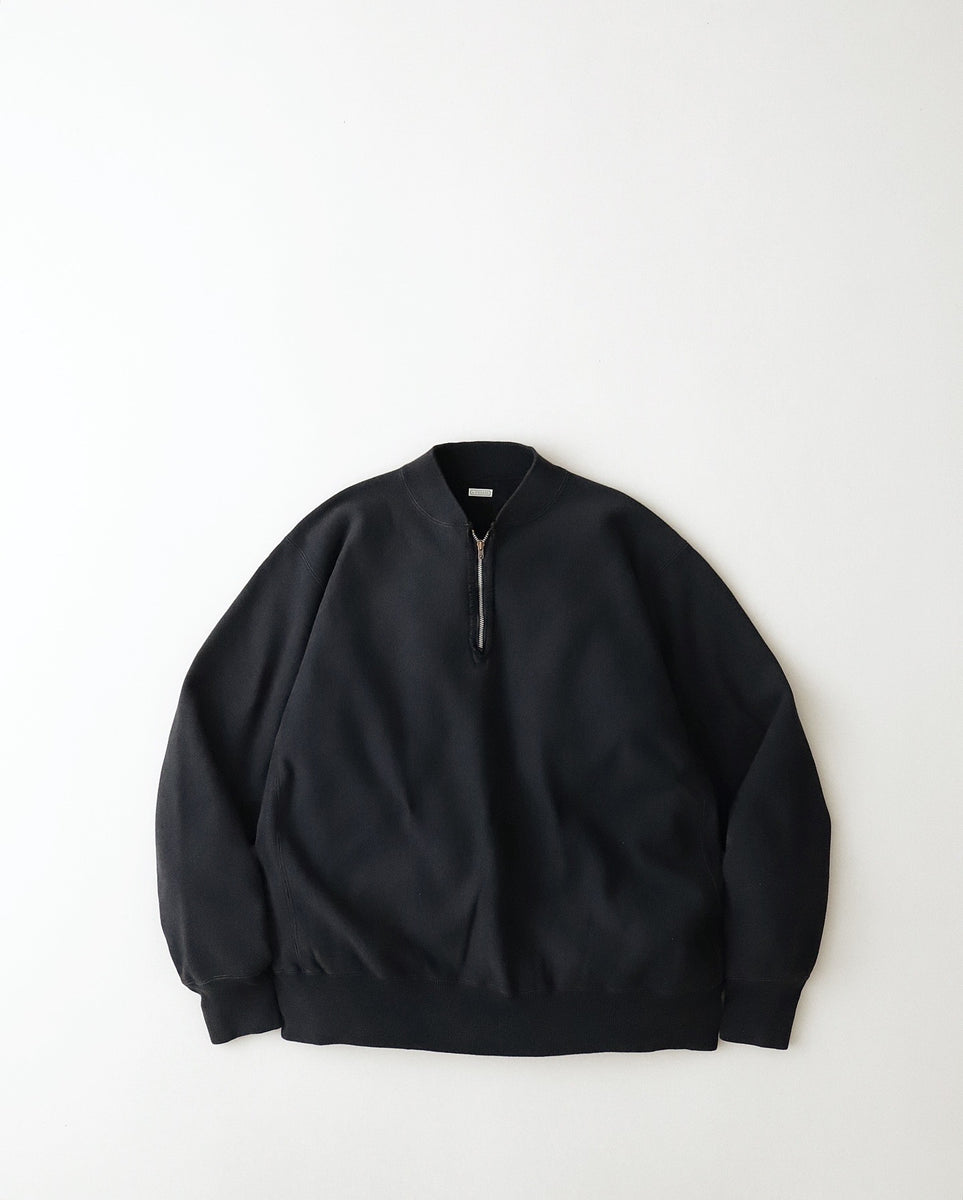 A.PRESSE VINTAGE HALF ZIP RIB COLLAR SWEATSHIRT – NCNR ONLINE STORE