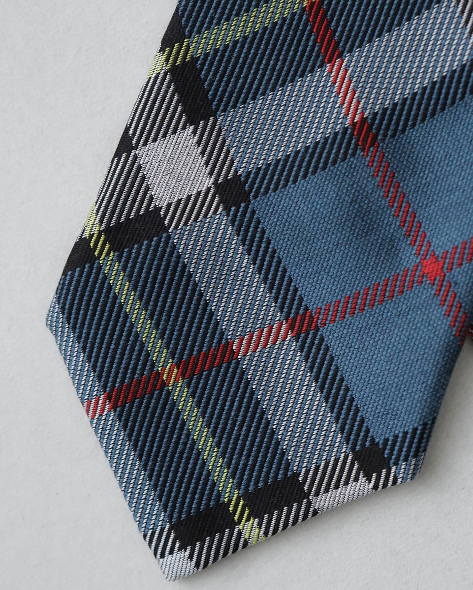 極美品■コムデギャルソン　オムドゥ　ネクタイ　チェック柄　シルク×ウール COMME des GARCONS HOMME DEUX NECKTIE – NCNR ONLINE STORE