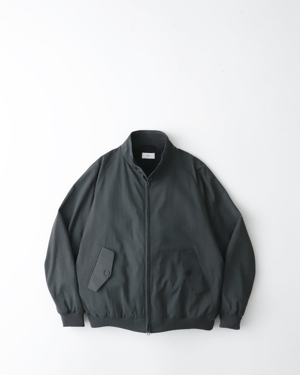 ジャケット・アウター ATON HIGH TWIST NYLON HARRINGTON JACKET ATON) HIGH TWIST NYLON HARRINGTON JACKET (JKAGGM0110) | ATON