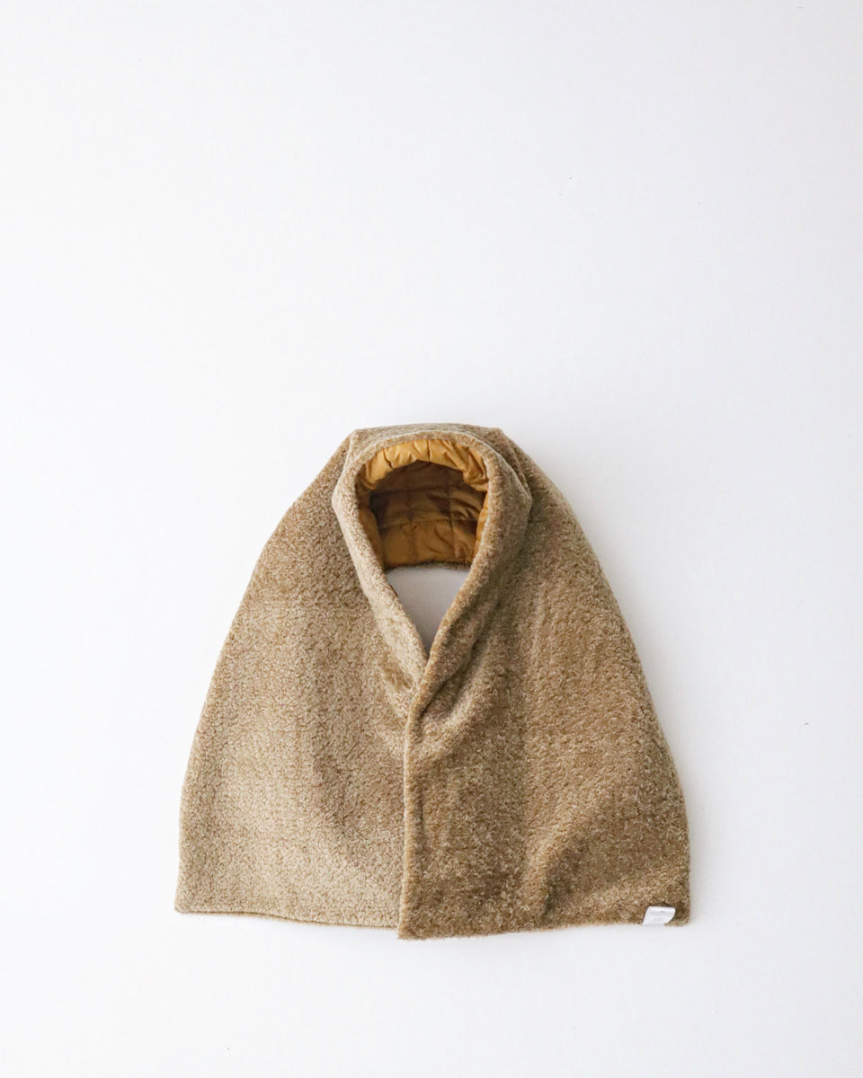 Sillage BOA QUILT MUFFLER CAMEL REVERSIBLE – NCNR WEB STORE