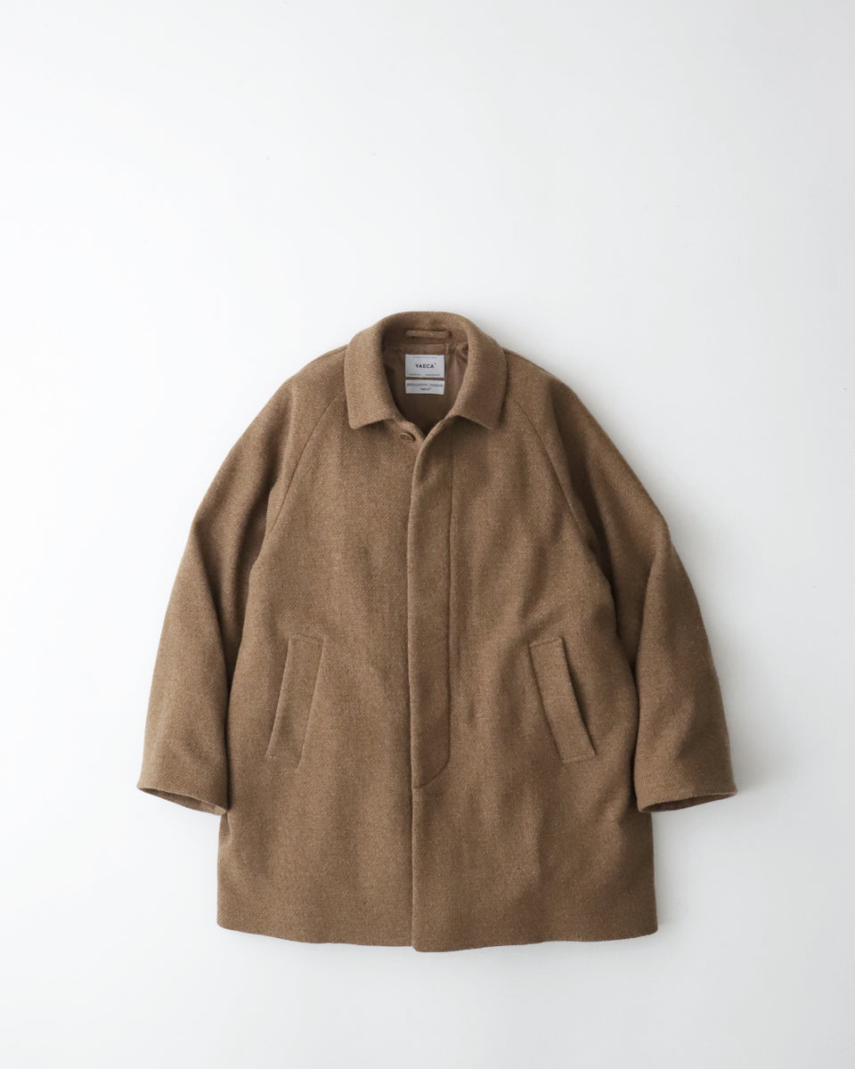 YAECA SOUTIEN COLLAR COAT SHORT TWEED – NCNR WEB STORE