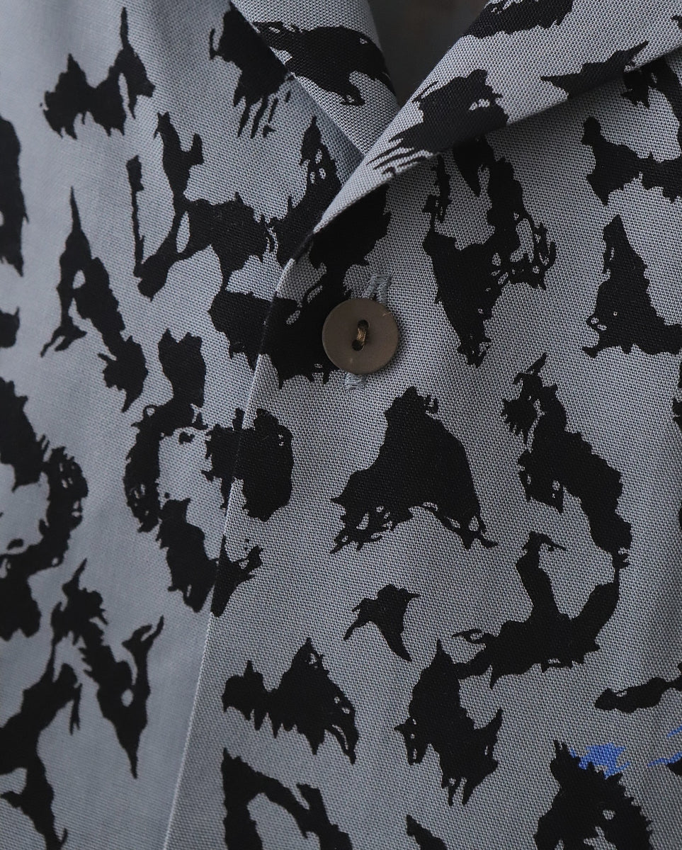 WACKO MARIA LEOPARD OPEN COLLAR SHIRT – NCNR WEB STORE