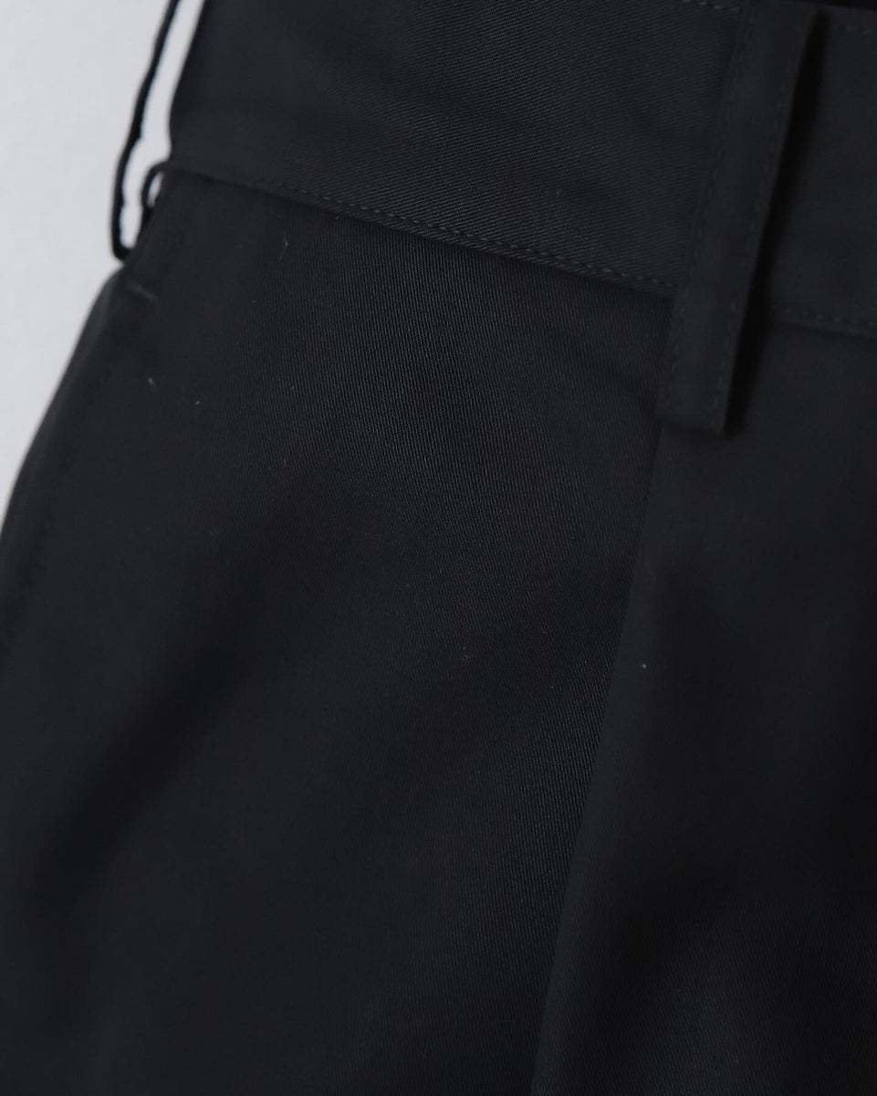 Graphpaper WOOLY COTTON TWILL WIDE TAPERED SLACKS – NCNR ONLINE STORE