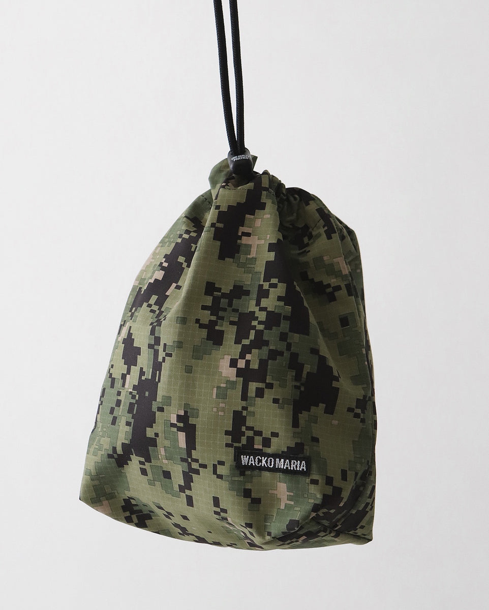 WACKO MARIA DIGITALCAMO DRAWSTRING BAG – NCNR ONLINE STORE