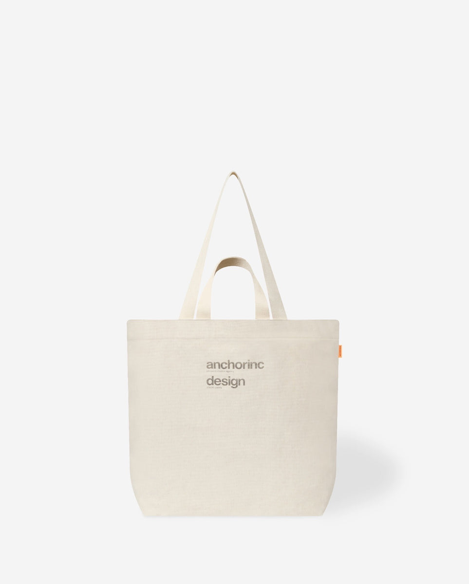 ANCHOR INC. FABRIC LOGO 2 WAY CANVAS TOTE – NCNR ONLINE STORE