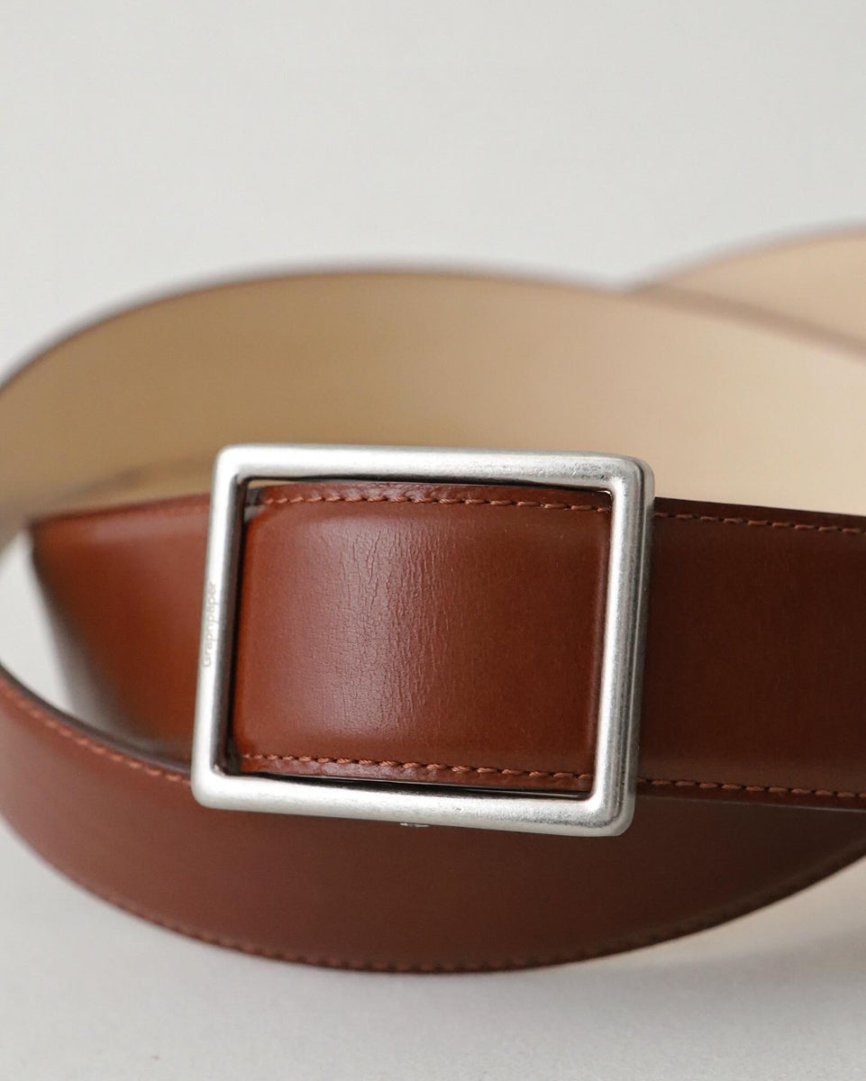 Graphpaper HOLELESS LEATHER CLASSIC BELT – NCNR WEB STORE