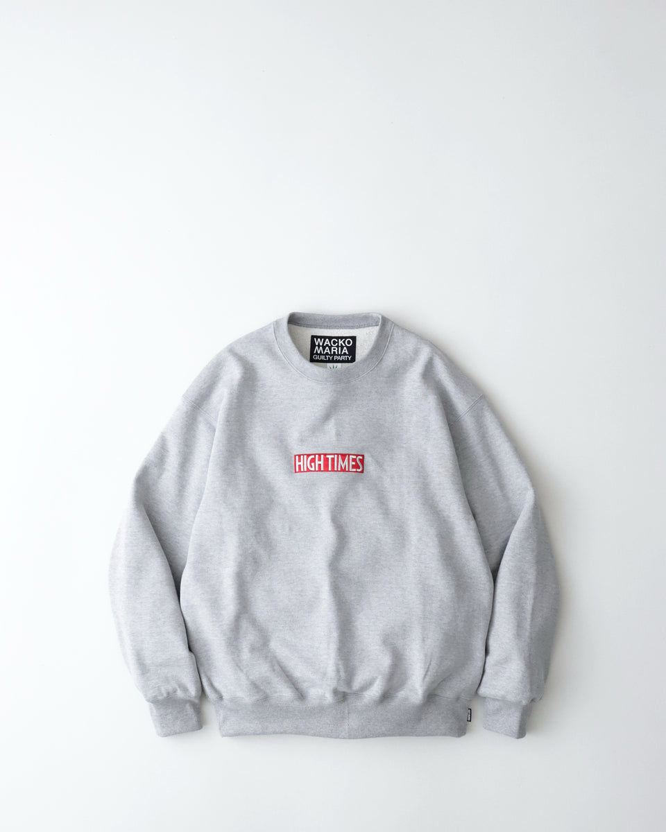 WACKO MARIA HIGH TIMES / HEAVY WEIGHT CREW NECK SWEAT SHIRT – NCNR