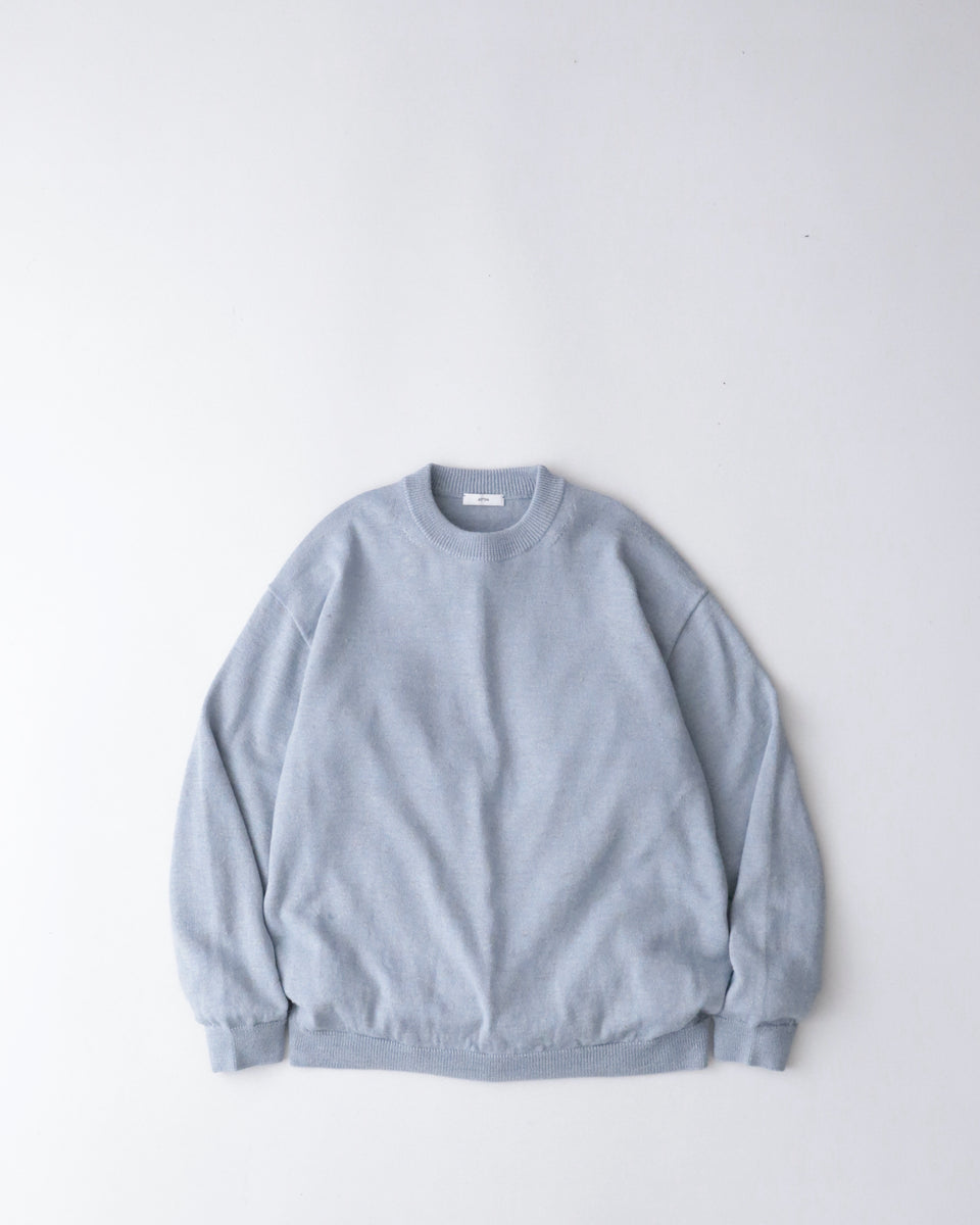 ATON BABY ALPACA LINEN CREWNECK SWEATER – NCNR WEB STORE