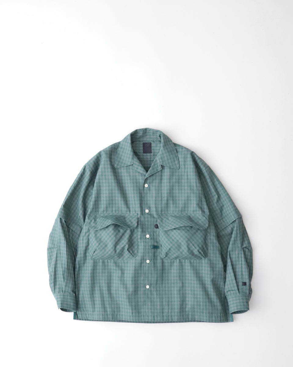 DAIWA PIER39 TECH SPORTS OPEN COLLAR SHIRTS L/S MINI PLAIDS – NCNR ...