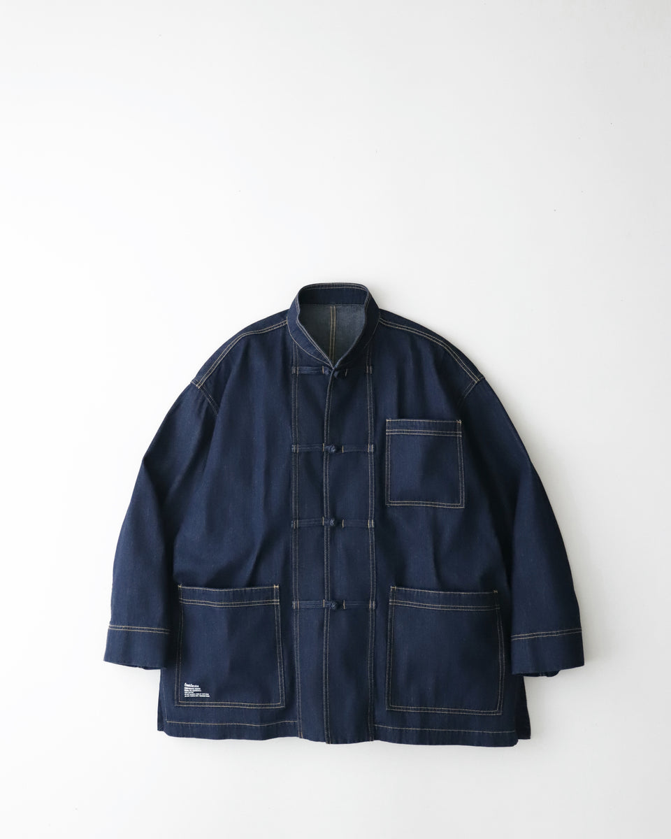 ジャケット・アウター CORPORATE DENIM KUNG-FU COVERALL ONEWASH FreshService CORPORATE DENIM KUNG-FU COVERALL – NCNR WEB STORE