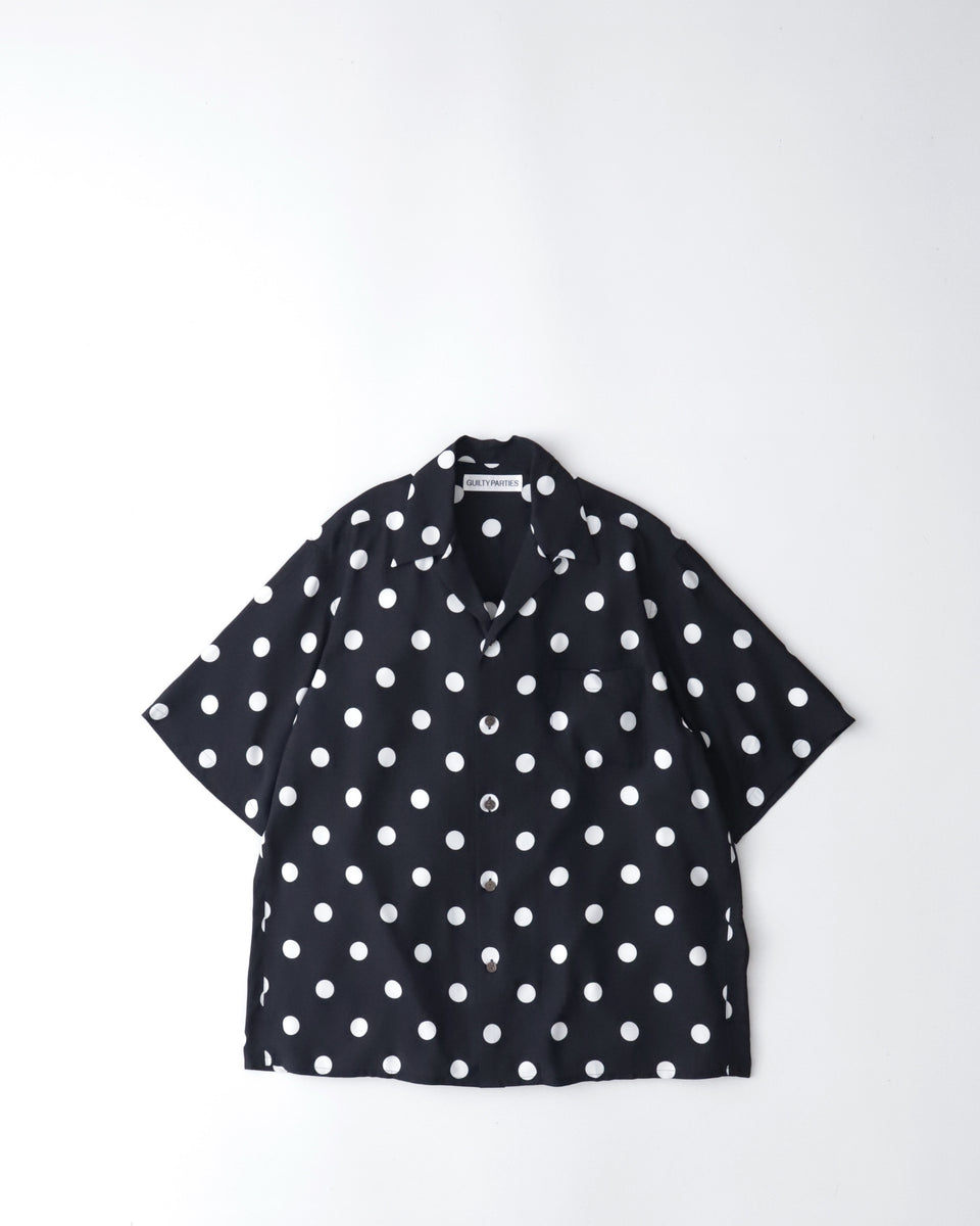 WACKO MARIA DOTS OPEN COLLAR SHIRT – NCNR WEB STORE
