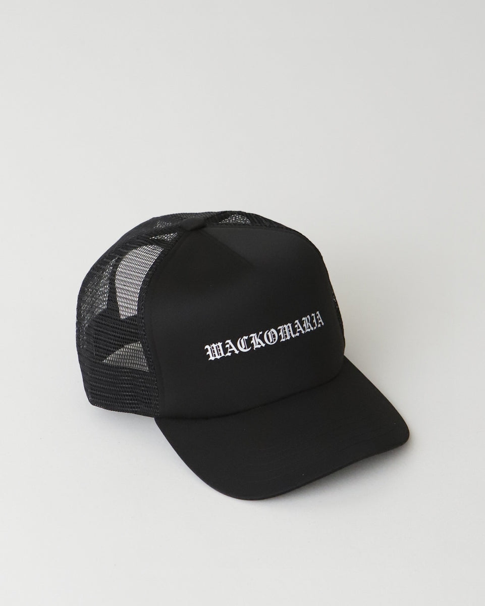 WACKO MARIA - wackomaria mesh cap メッシュキャップ 黒の通販