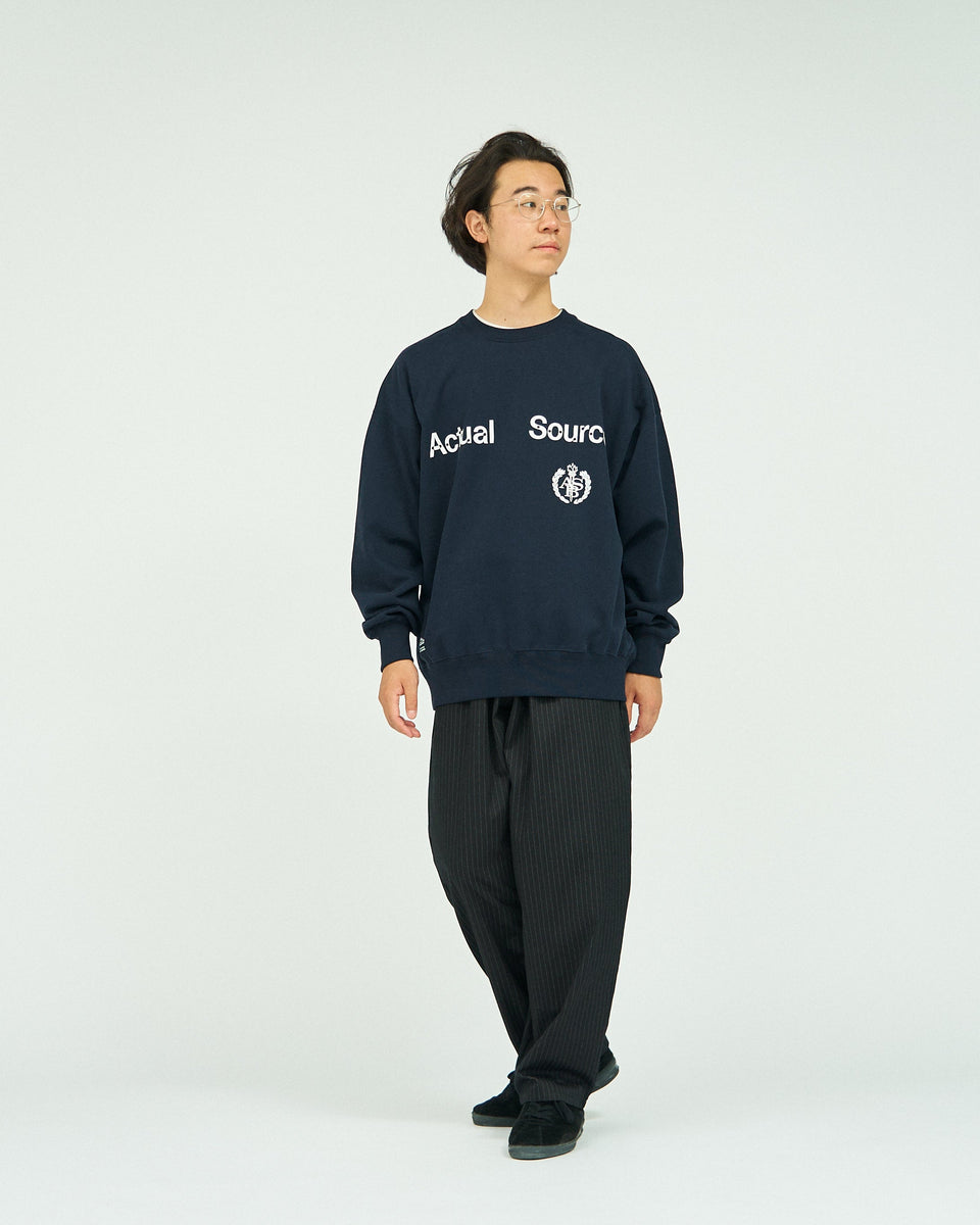FreshService AS×FS SWEAT COLLEGE スウェット FreshService - フレッシュサービス LIGHT OZ CREW NECK SWEAT