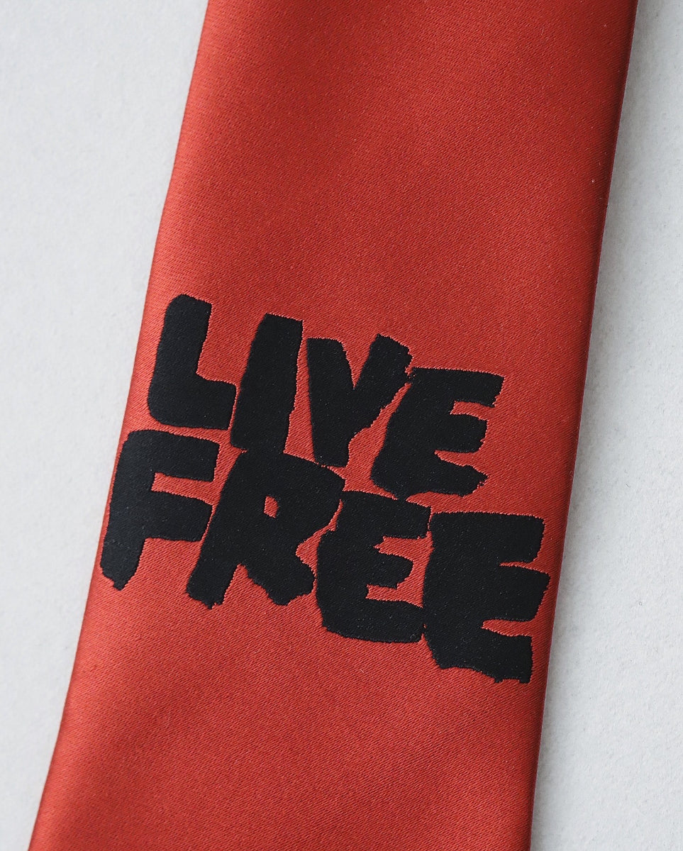 コムデギャルソンHOMME DEUX LIVE FREE ネクタイ COMME des GARCONS HOMME DEUX NECKTIE｜LIVE FREE – NCNR ONLINE STORE