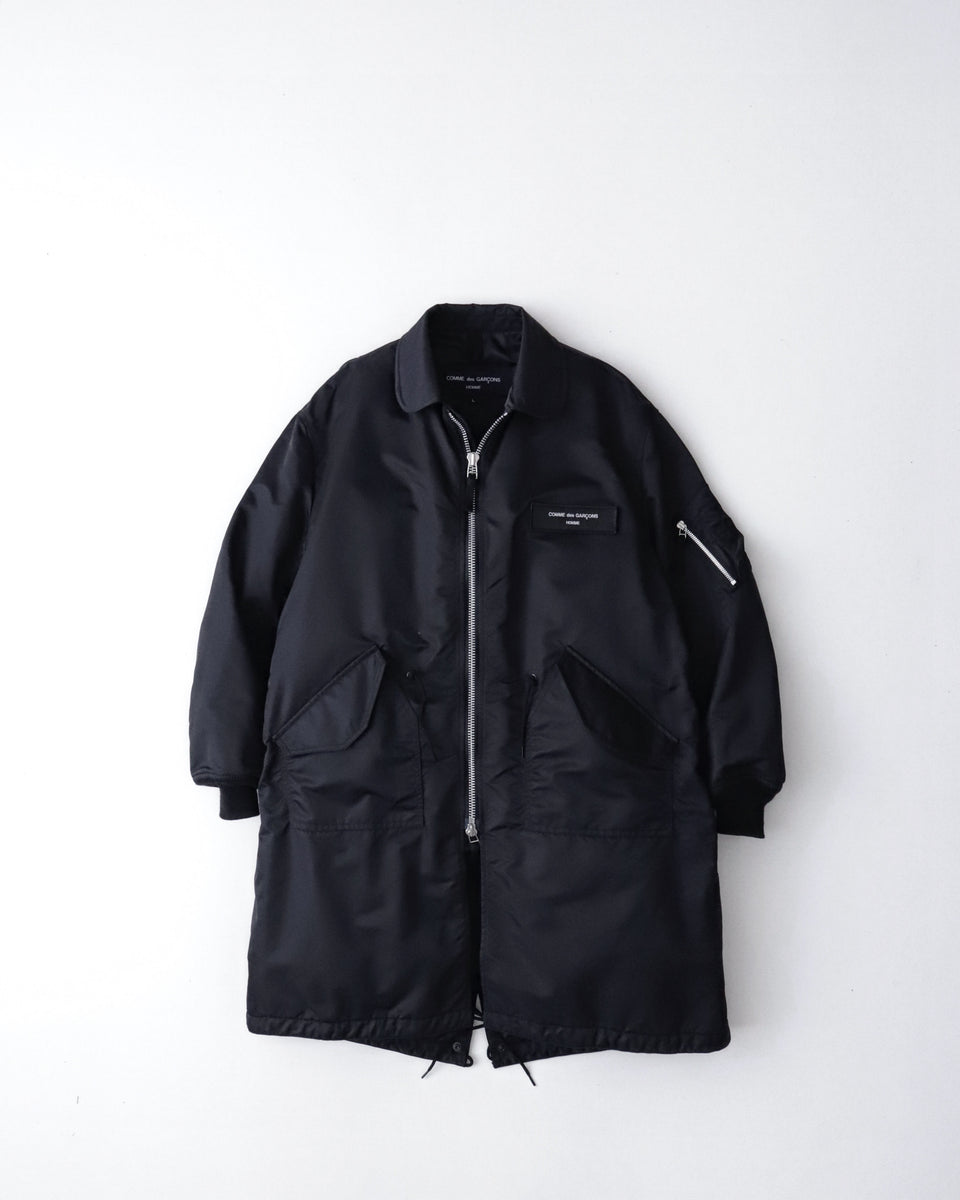 COMME des GARCONS HOMME NYLON TWILL COAT – NCNR WEB STORE