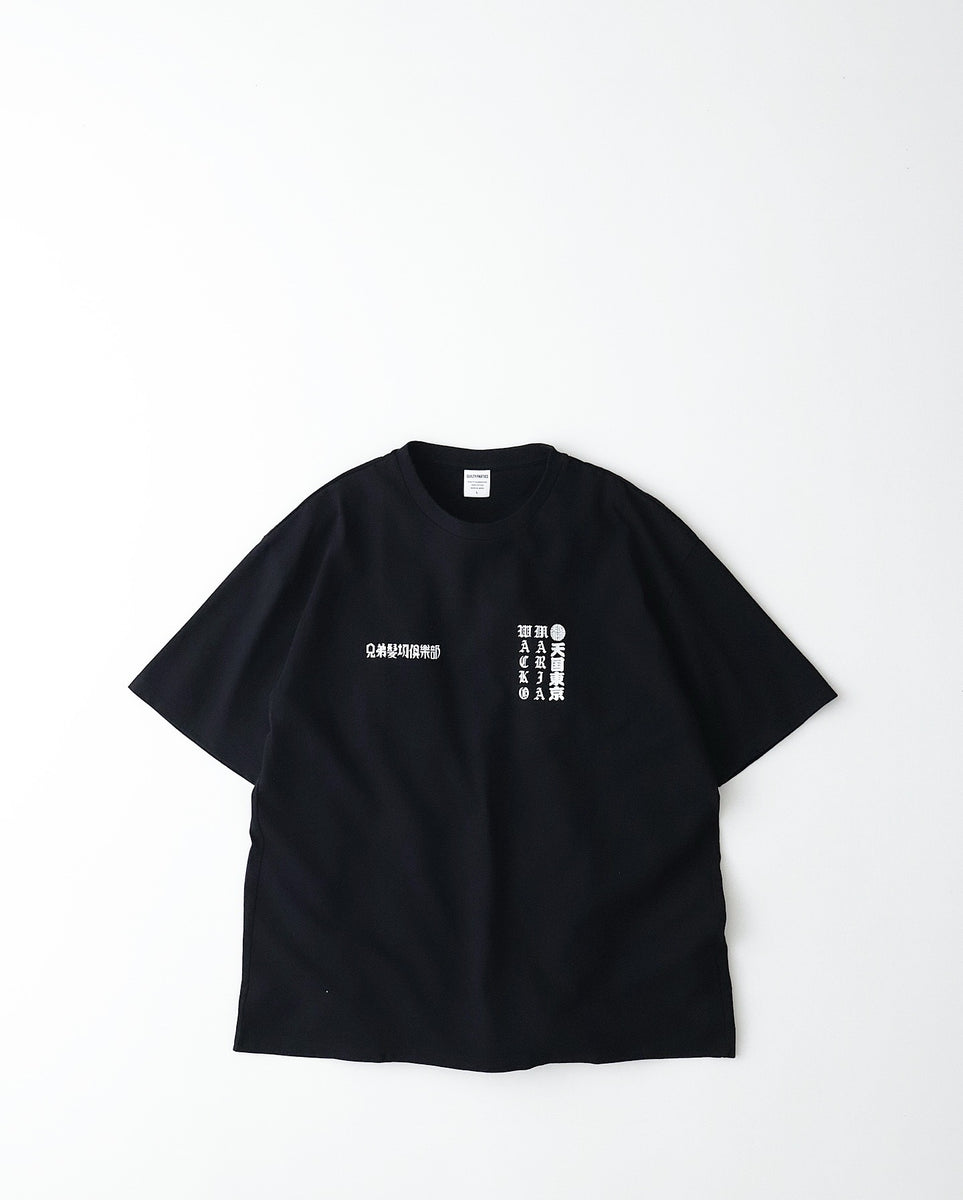 WACKO MARIA MR.BROTHERS CUT CLUB / WASHED HEAVY WEIGHT T-SHIRT