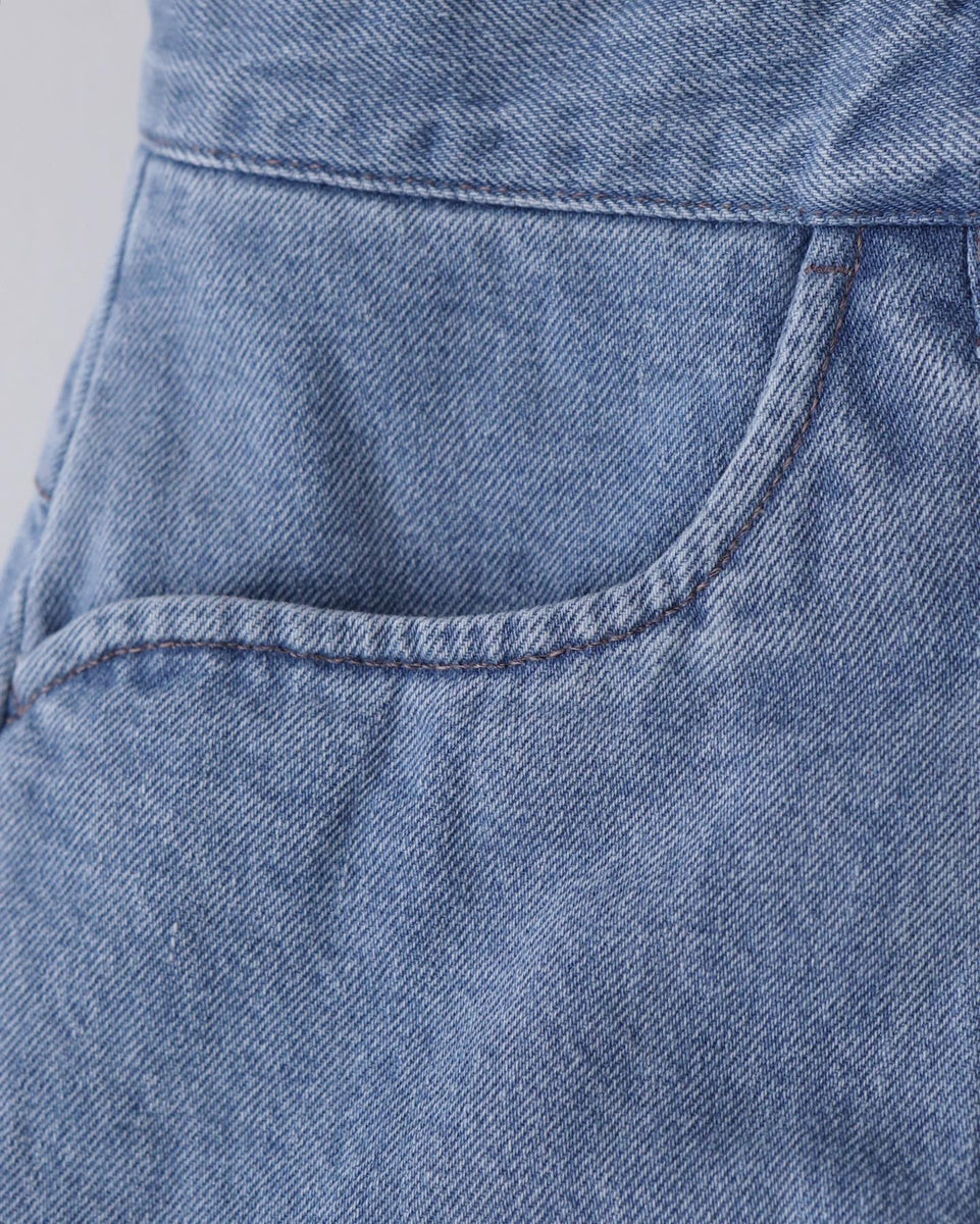 FARAH ONE-TUCK WIDE PANTS / DENIM – NCNR WEB STORE