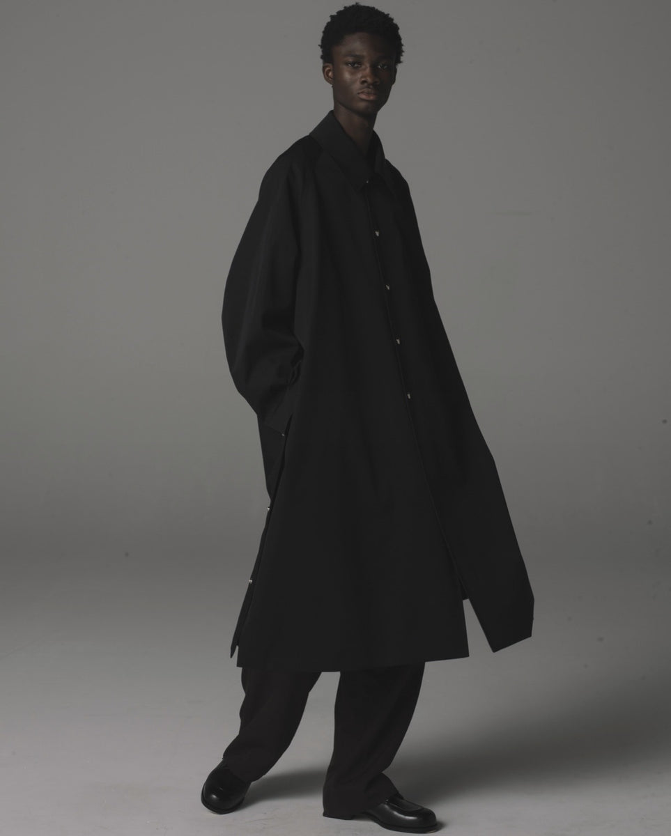 The CLASIK BAL COLLAR PONCHO｜VINTAGE GABADINE – NCNR ONLINE STORE